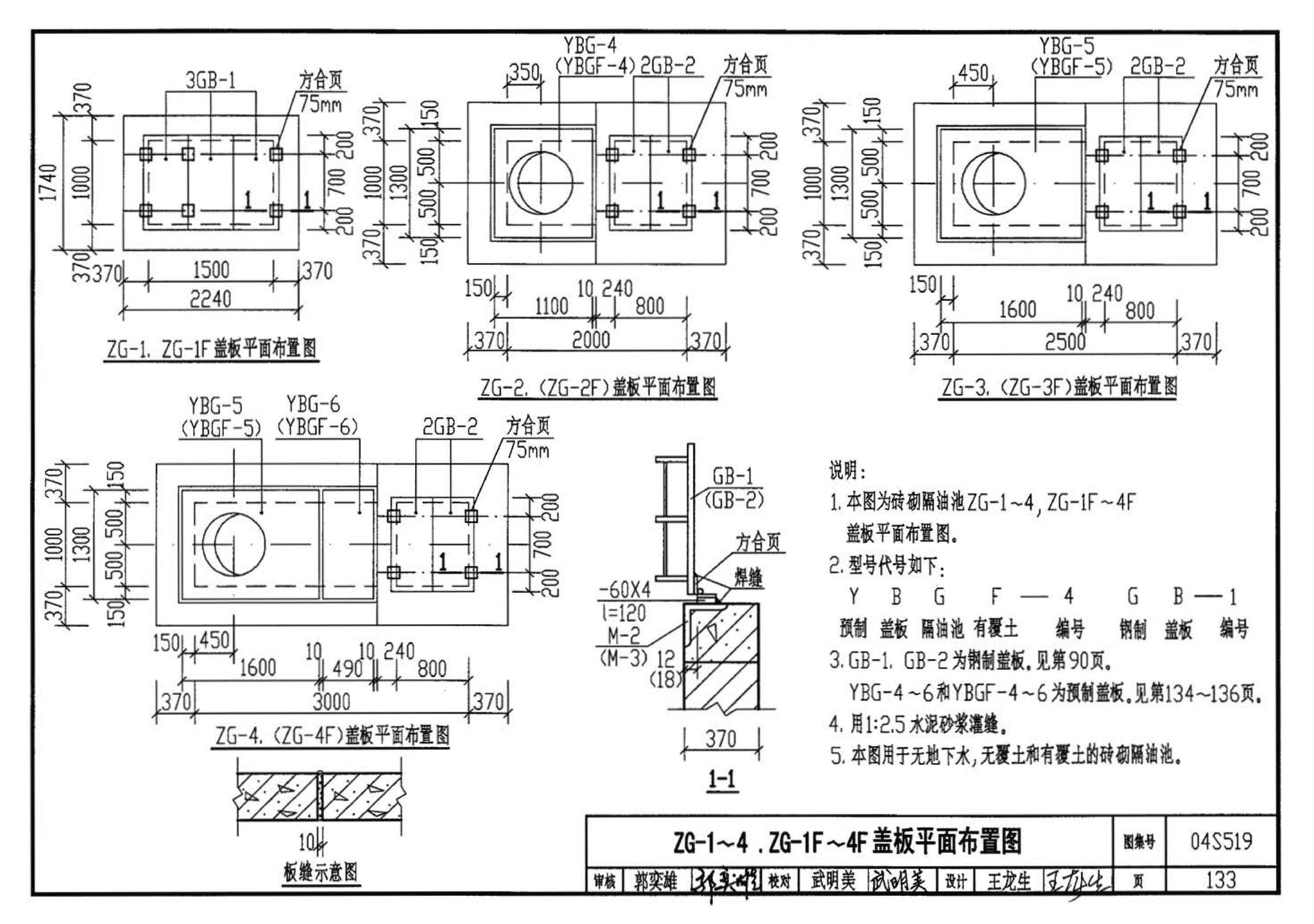 04S519--小型排水构筑物