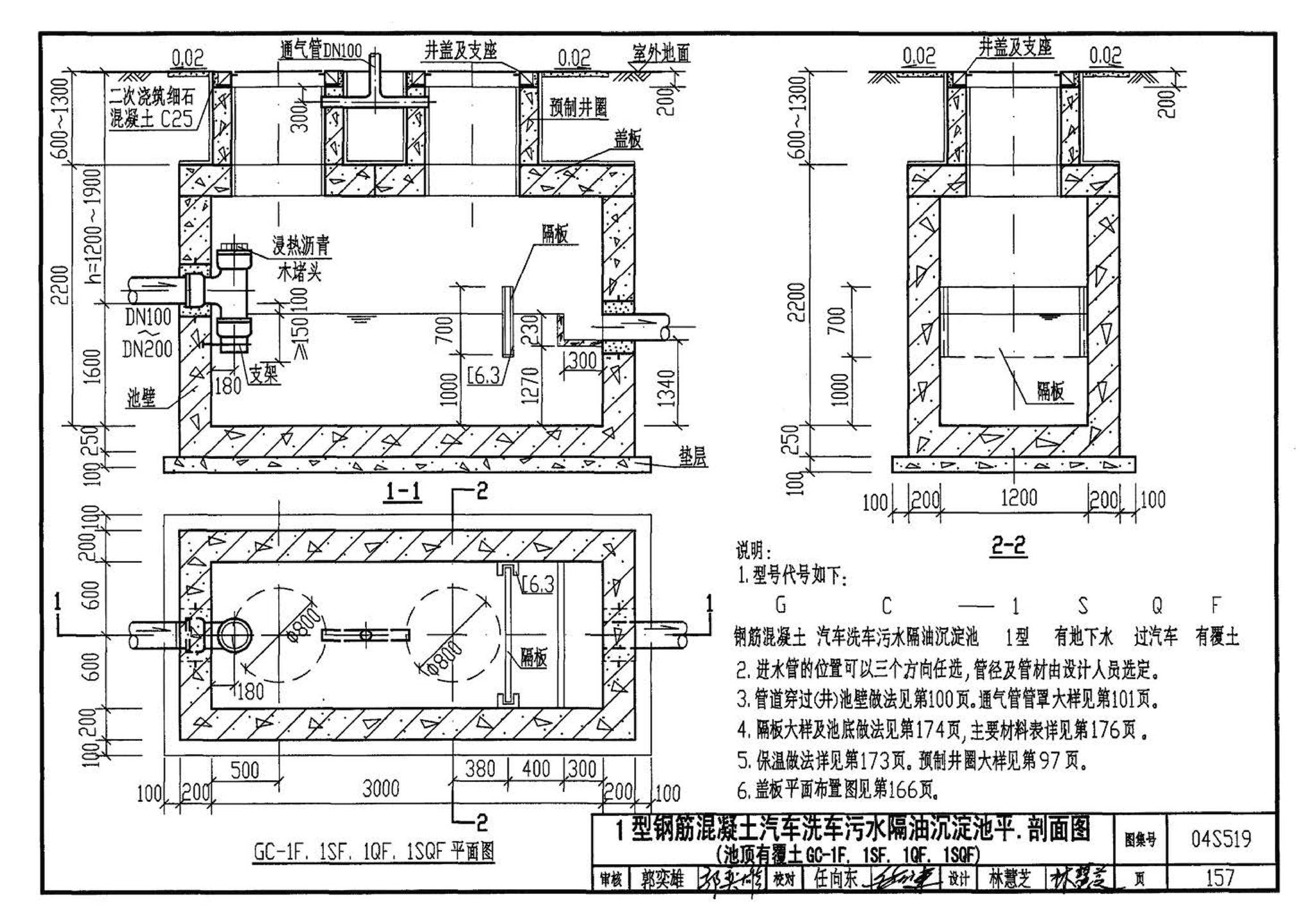 04S519--小型排水构筑物