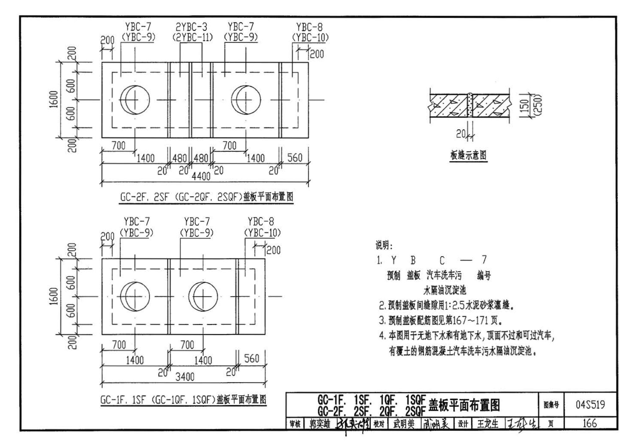 04S519--小型排水构筑物