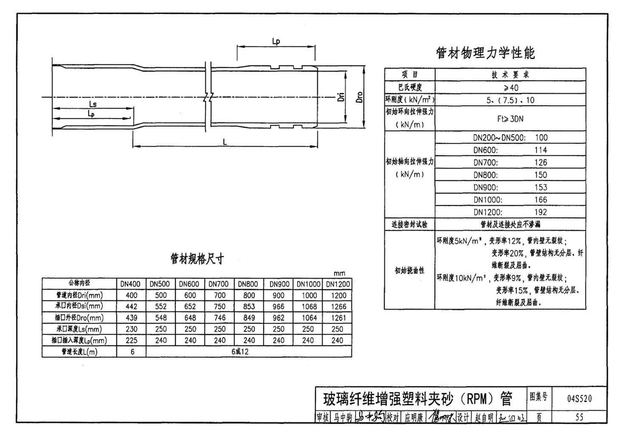 04S520--埋地塑料排水管道施工