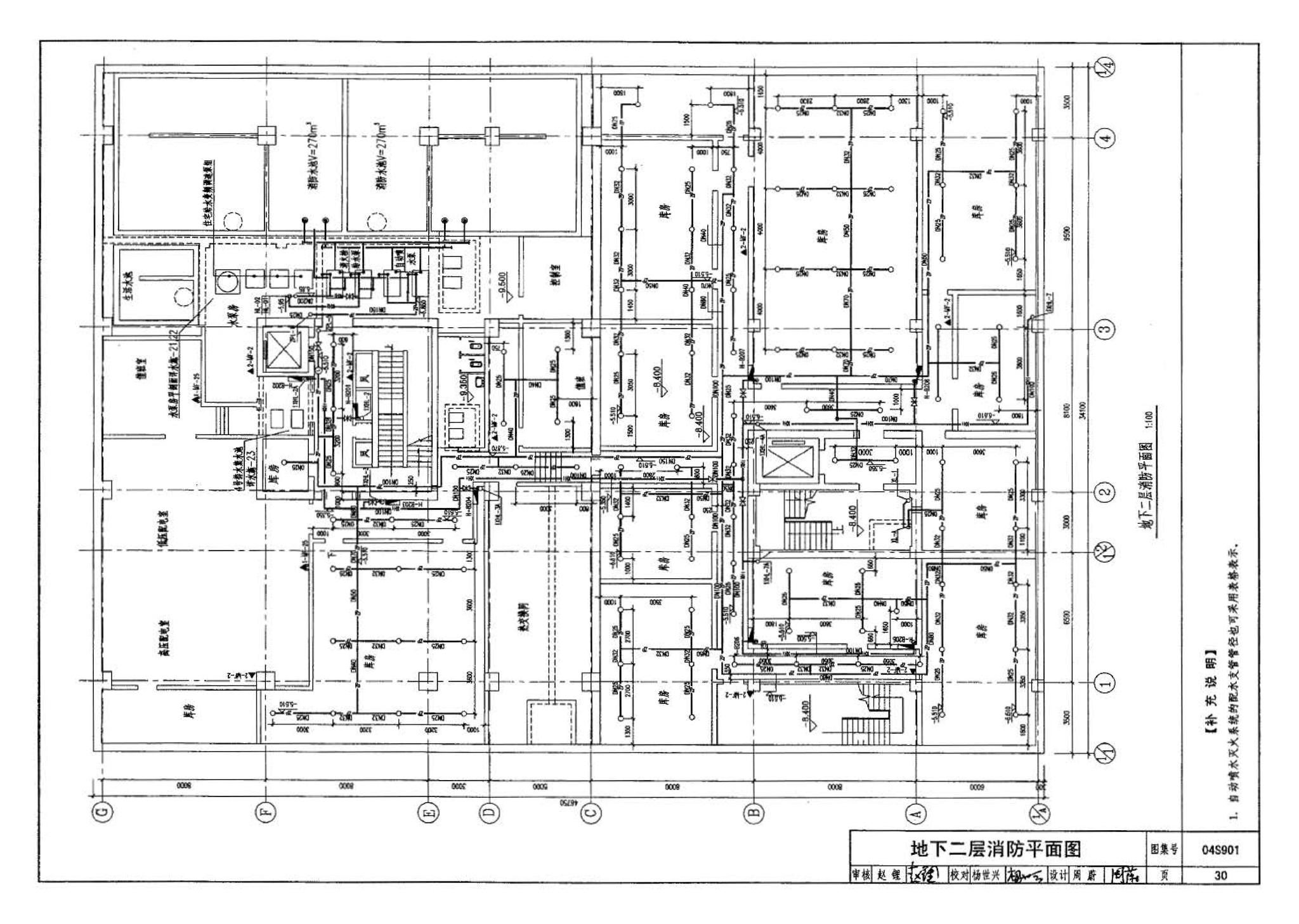 04S901--民用建筑工程给水排水施工图设计深度图样