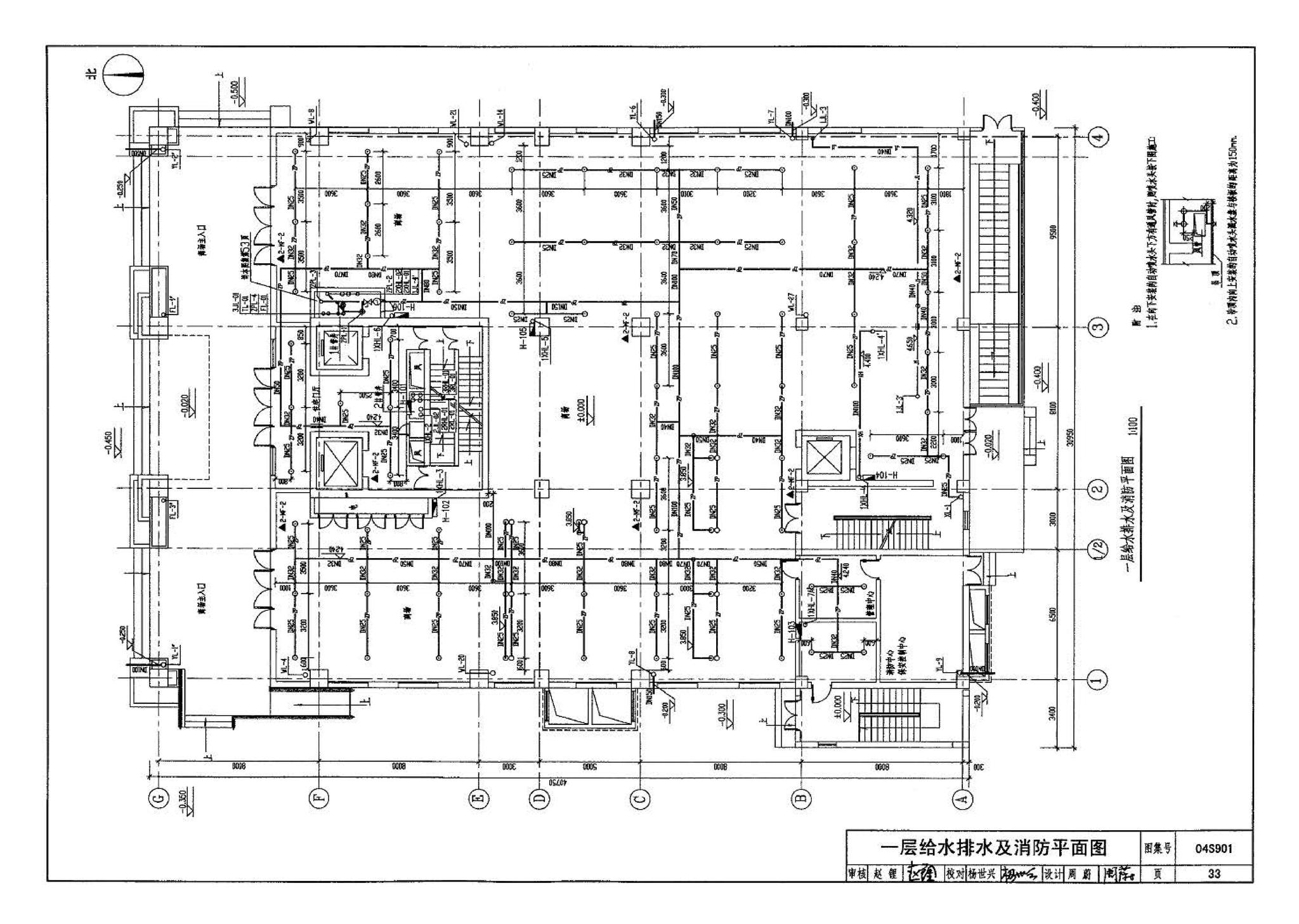 04S901--民用建筑工程给水排水施工图设计深度图样