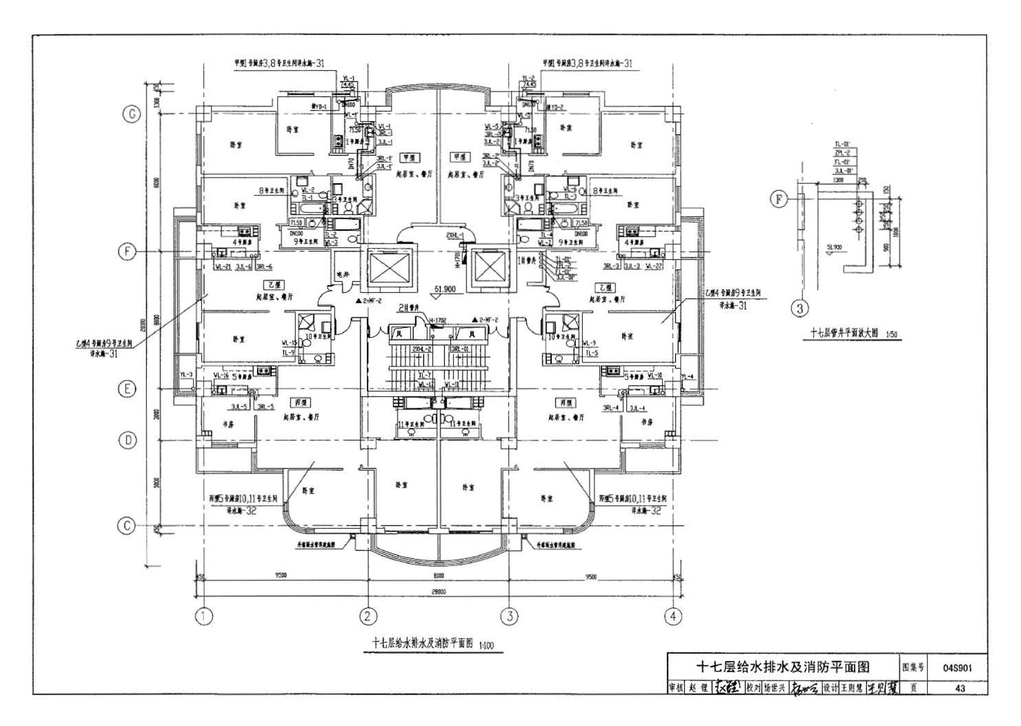 04S901--民用建筑工程给水排水施工图设计深度图样