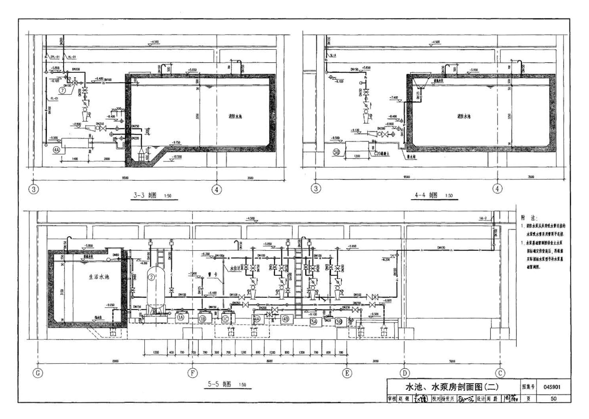 04S901--民用建筑工程给水排水施工图设计深度图样