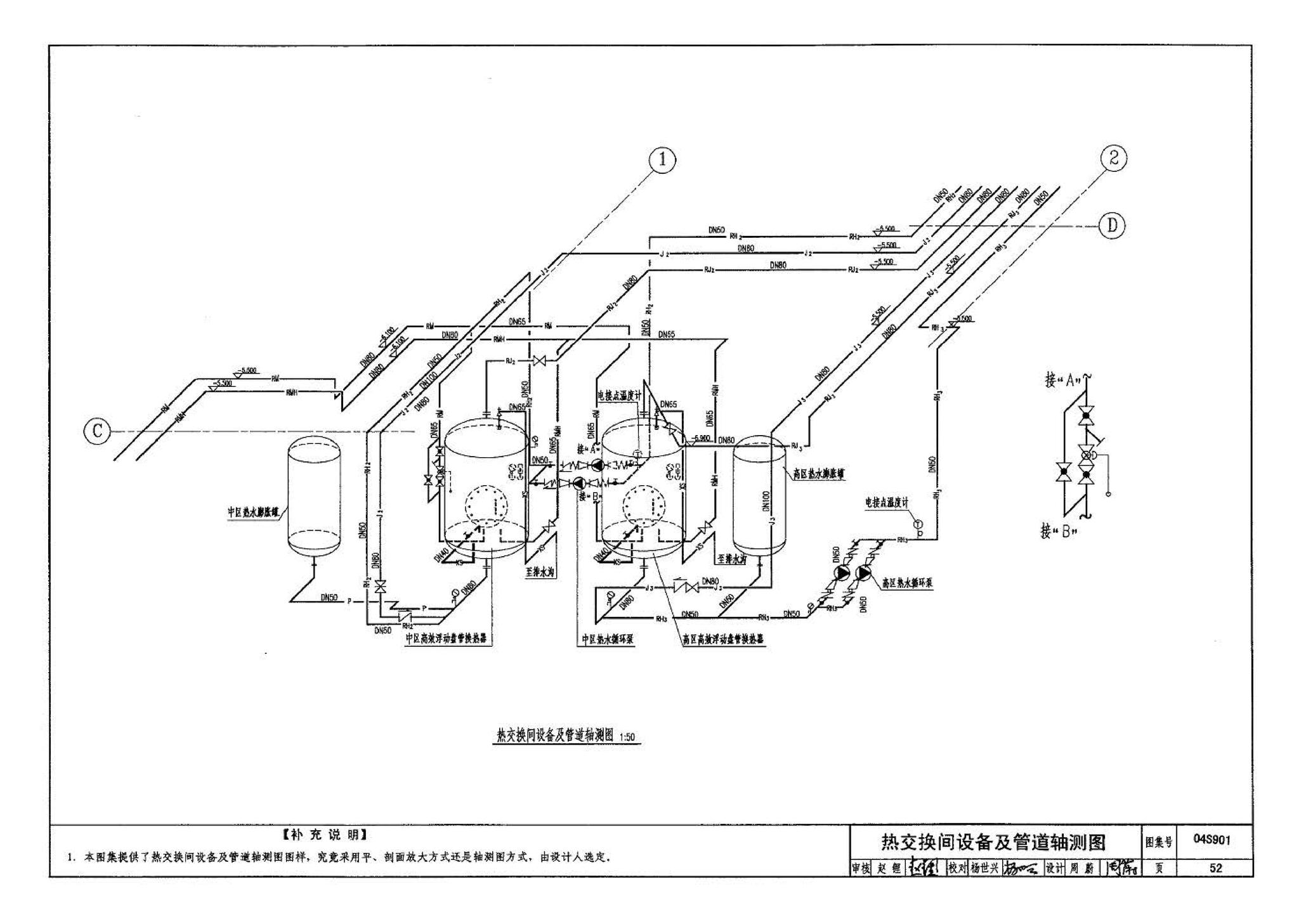 04S901--民用建筑工程给水排水施工图设计深度图样