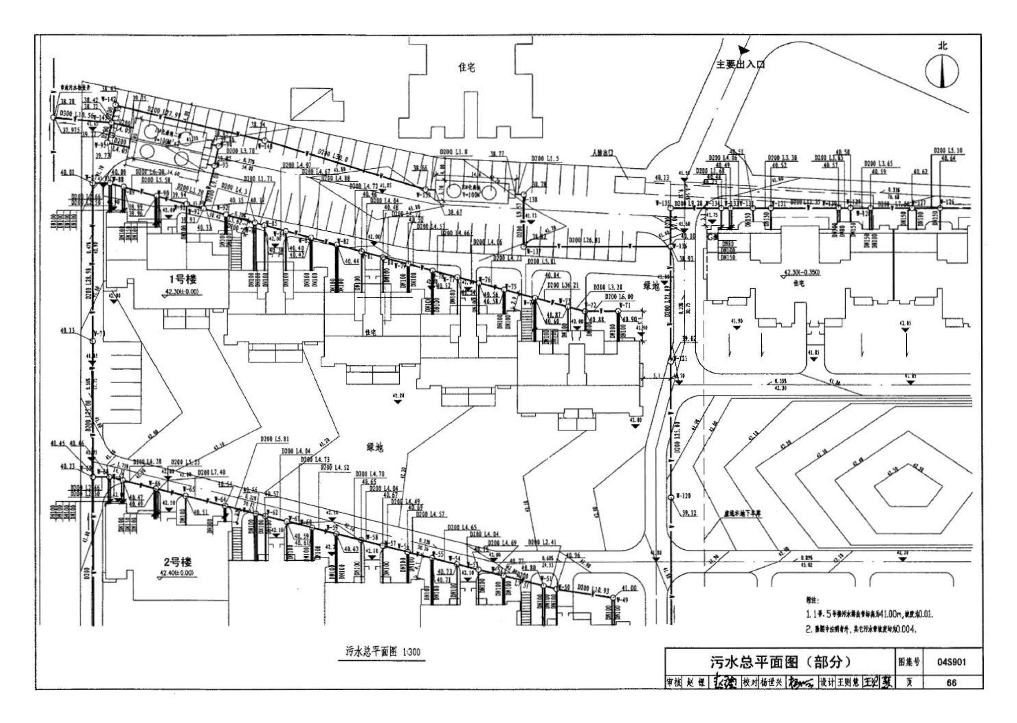 04S901--民用建筑工程给水排水施工图设计深度图样