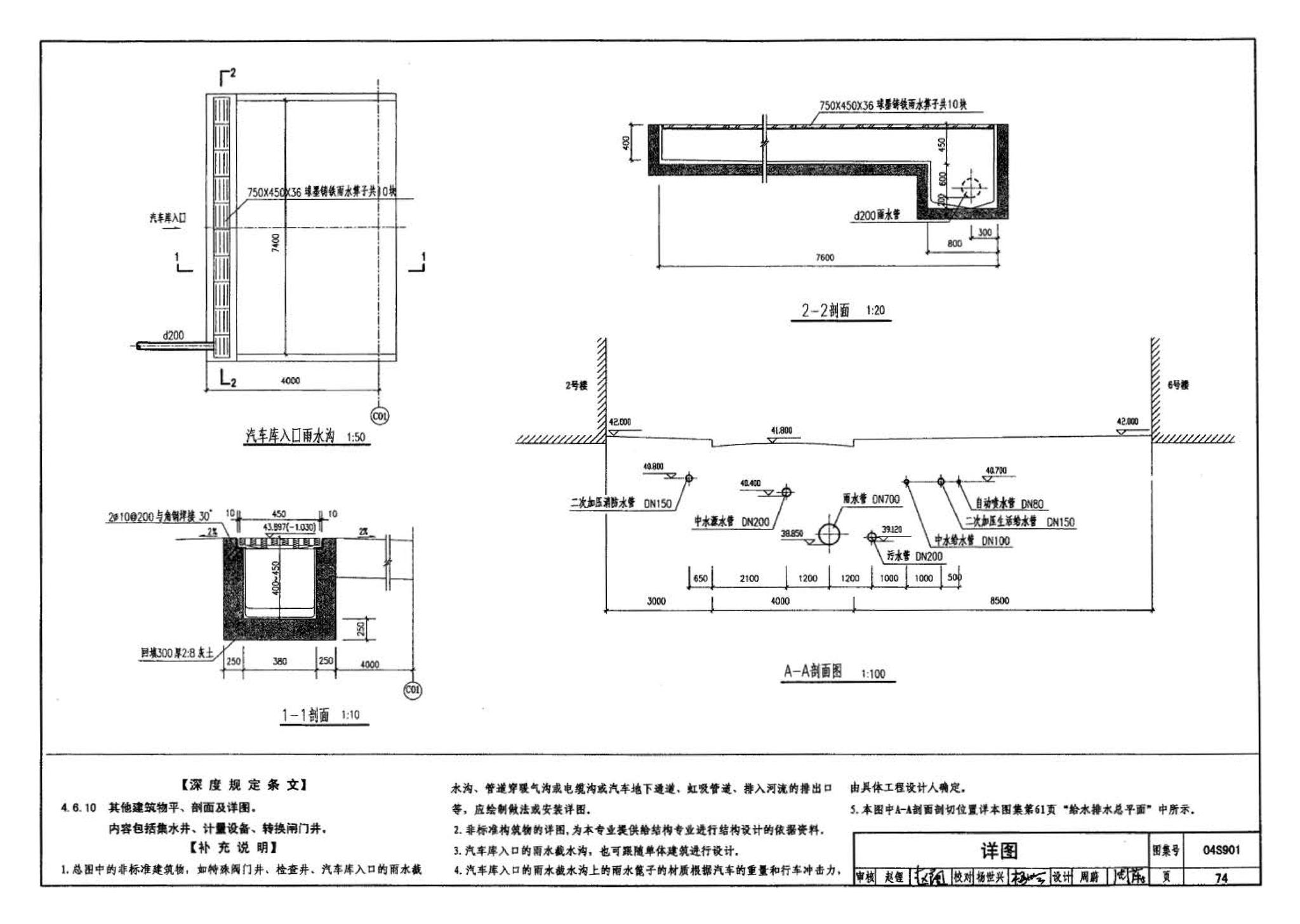 04S901--民用建筑工程给水排水施工图设计深度图样