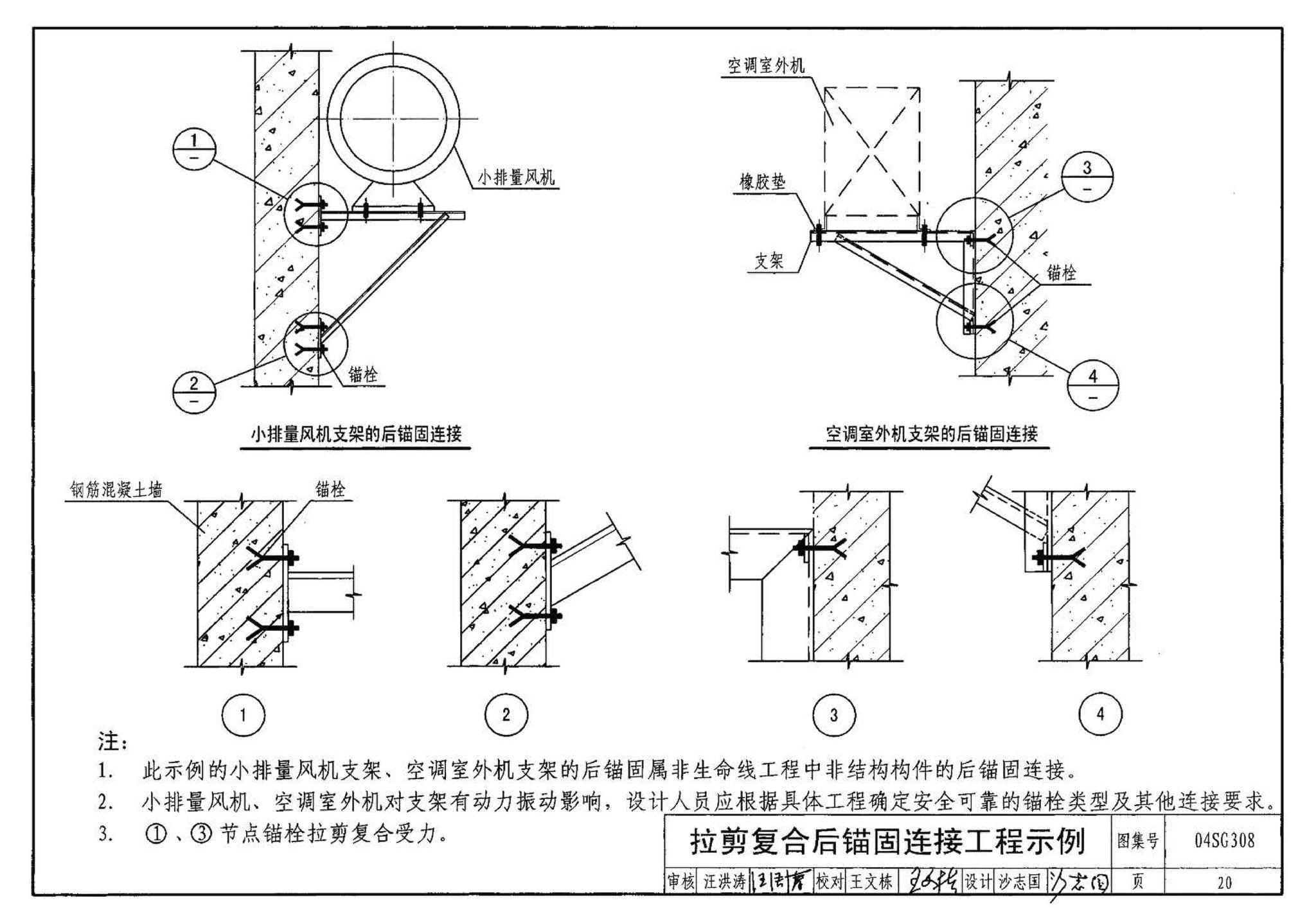 04SG308--混凝土后锚固连接构造