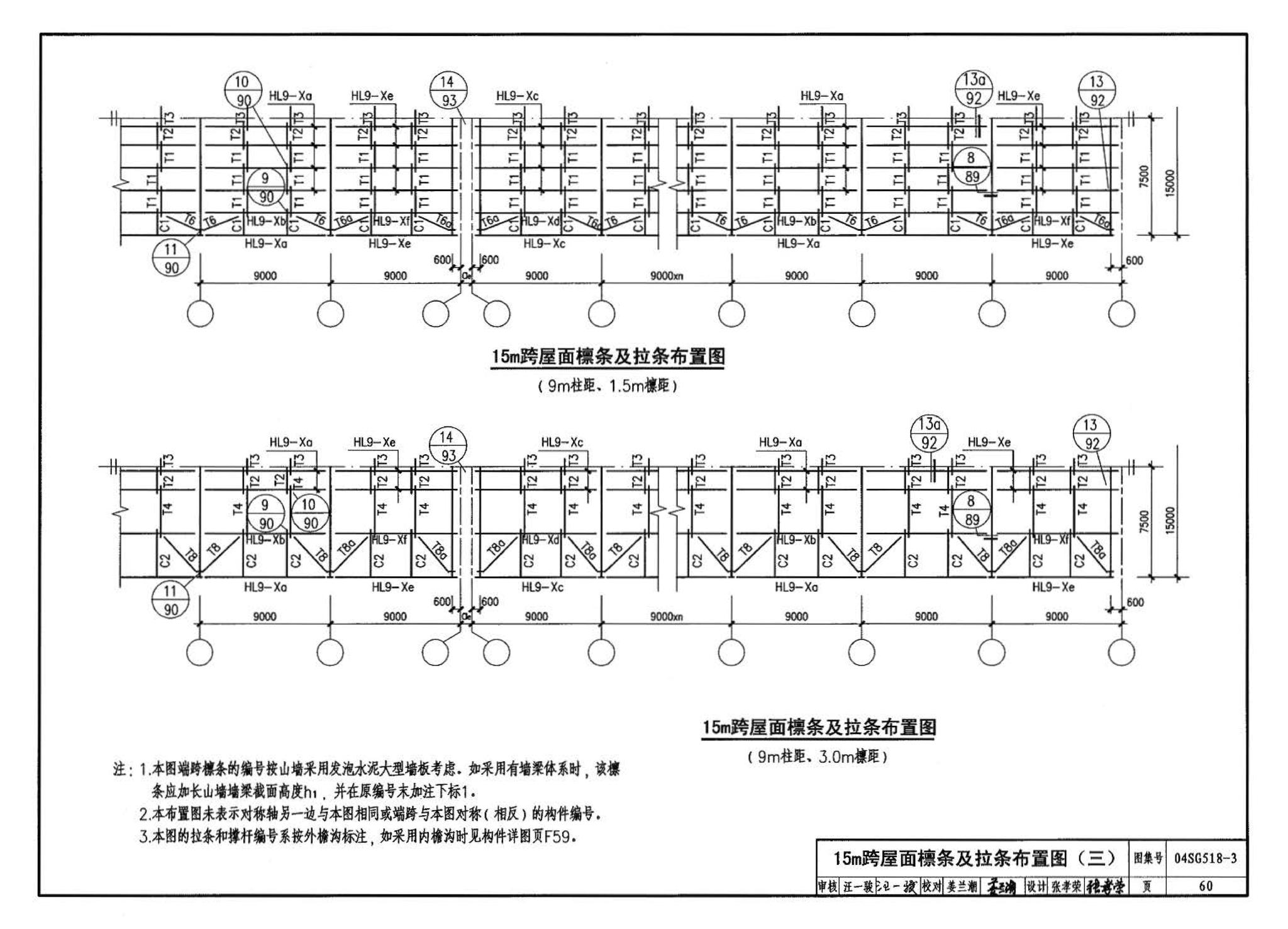 04SG518-3附构件详图--门式刚架轻型房屋钢结构（有吊车）附:构件详图