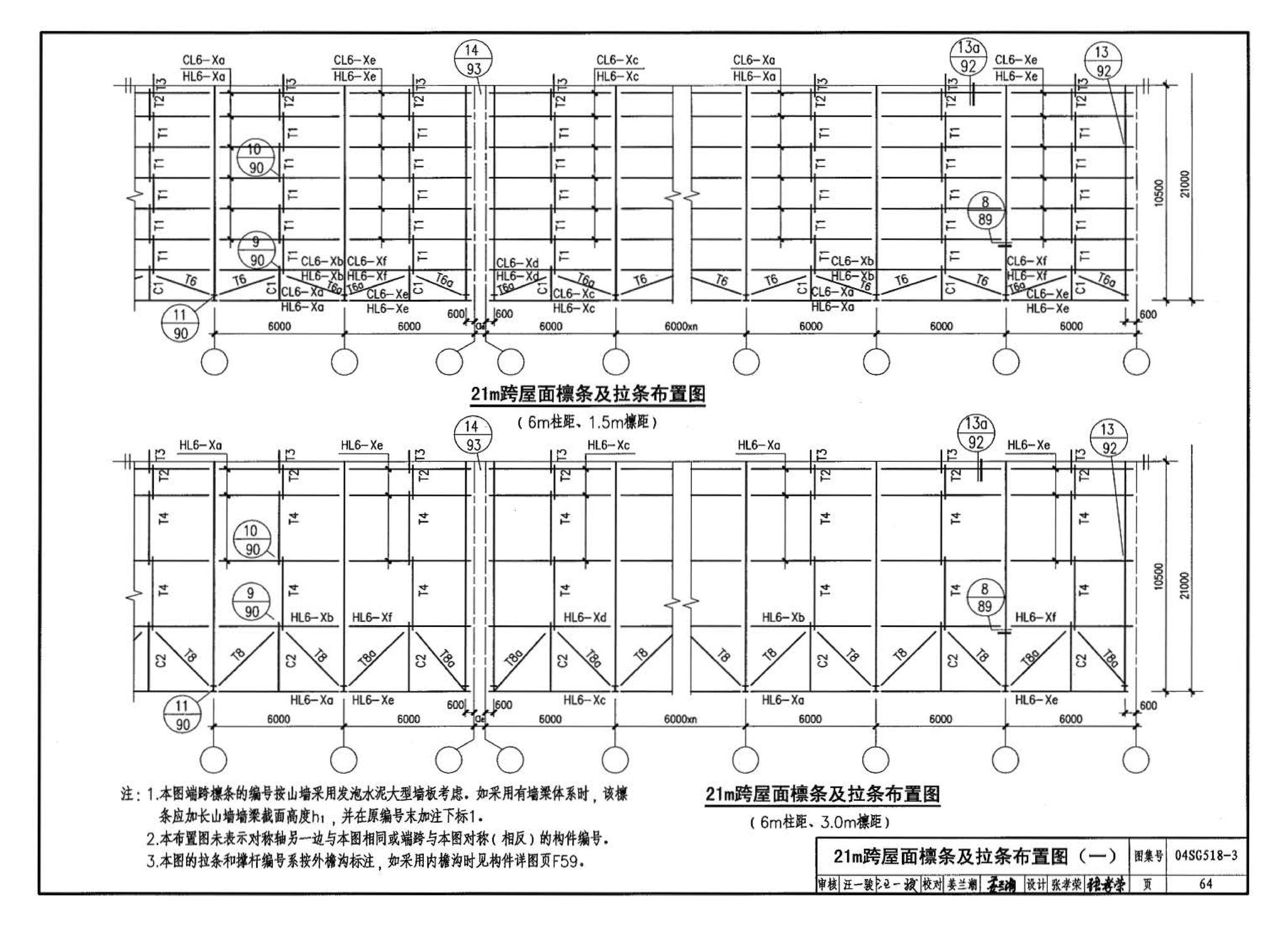 04SG518-3附构件详图--门式刚架轻型房屋钢结构（有吊车）附:构件详图