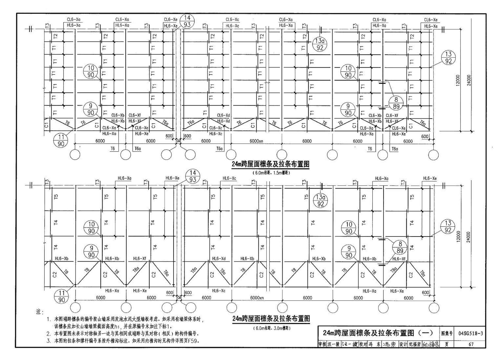 04SG518-3附构件详图--门式刚架轻型房屋钢结构（有吊车）附:构件详图