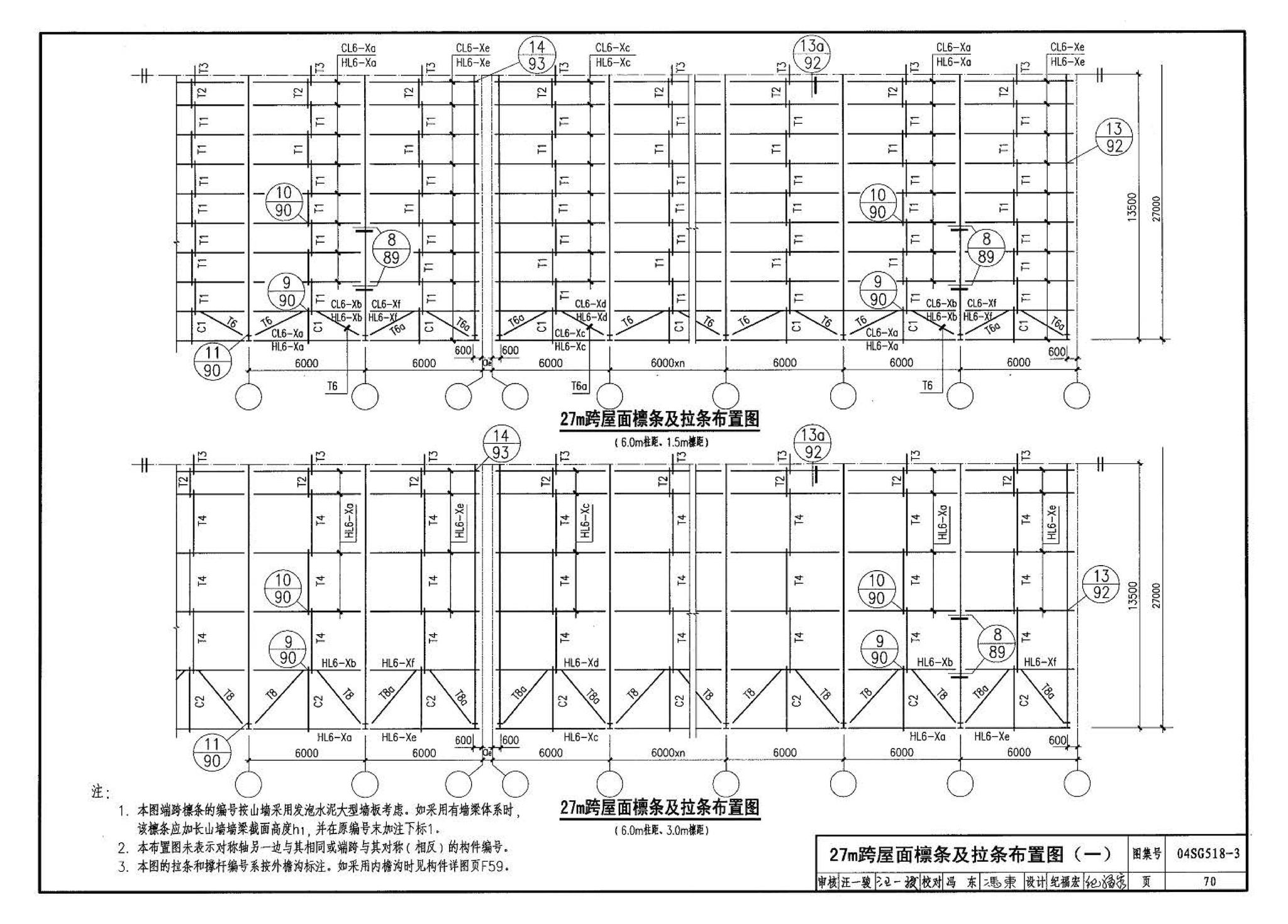 04SG518-3附构件详图--门式刚架轻型房屋钢结构（有吊车）附:构件详图