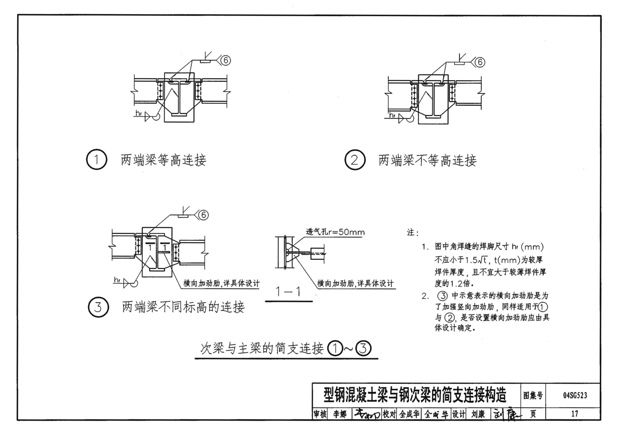 04SG523--型钢混凝土组合结构构造