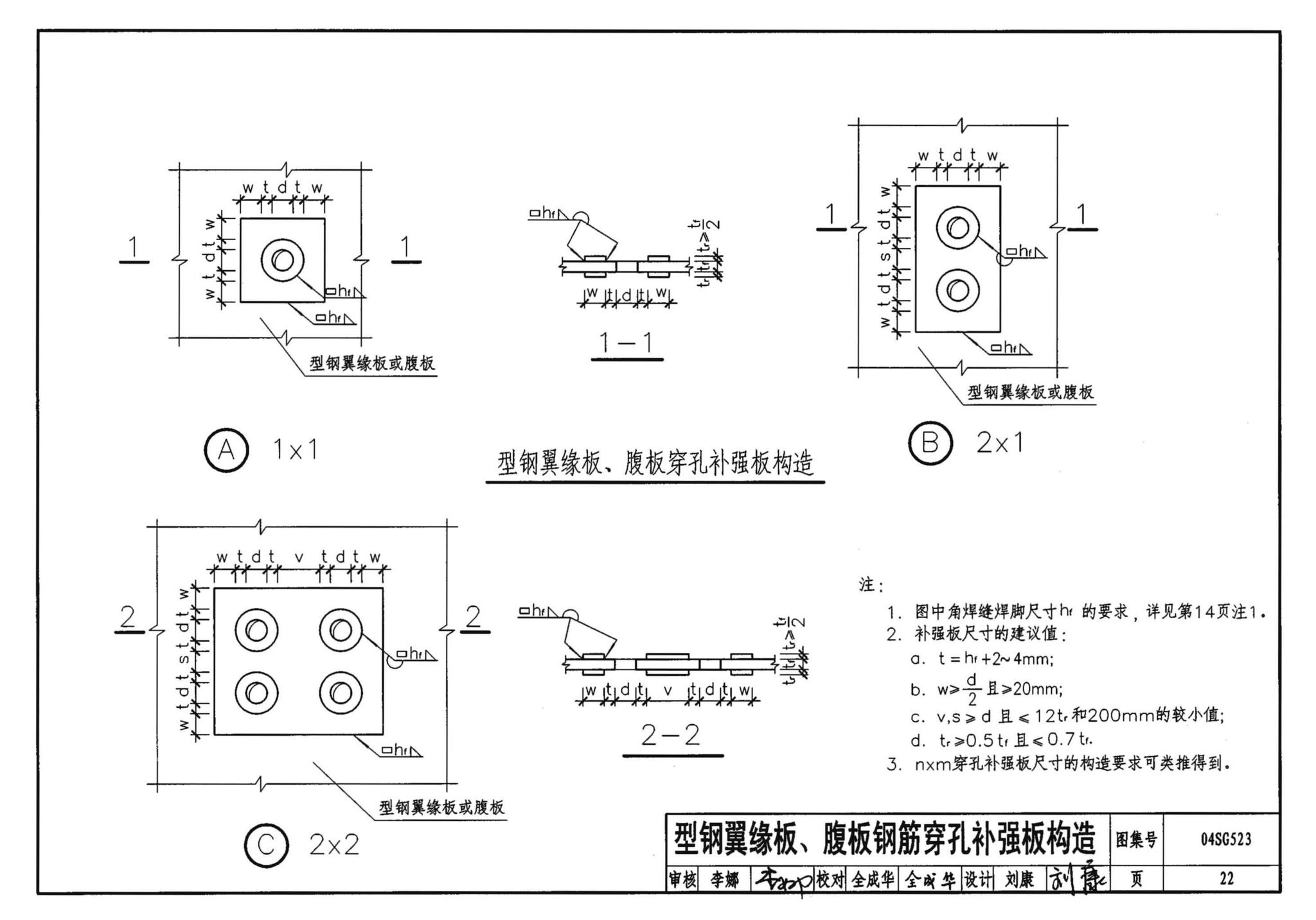 04SG523--型钢混凝土组合结构构造