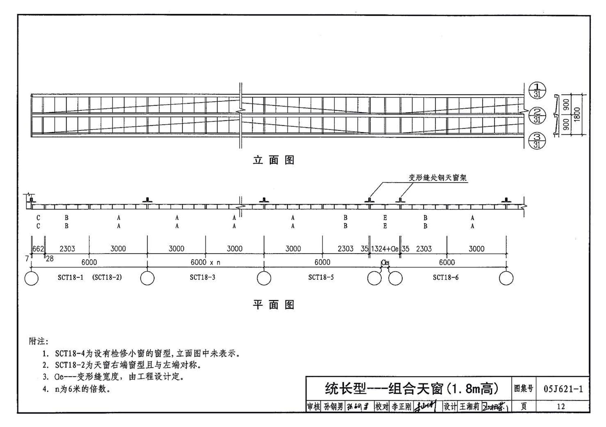 05J621-1--天窗－上悬钢天窗、中悬钢天窗、平天窗