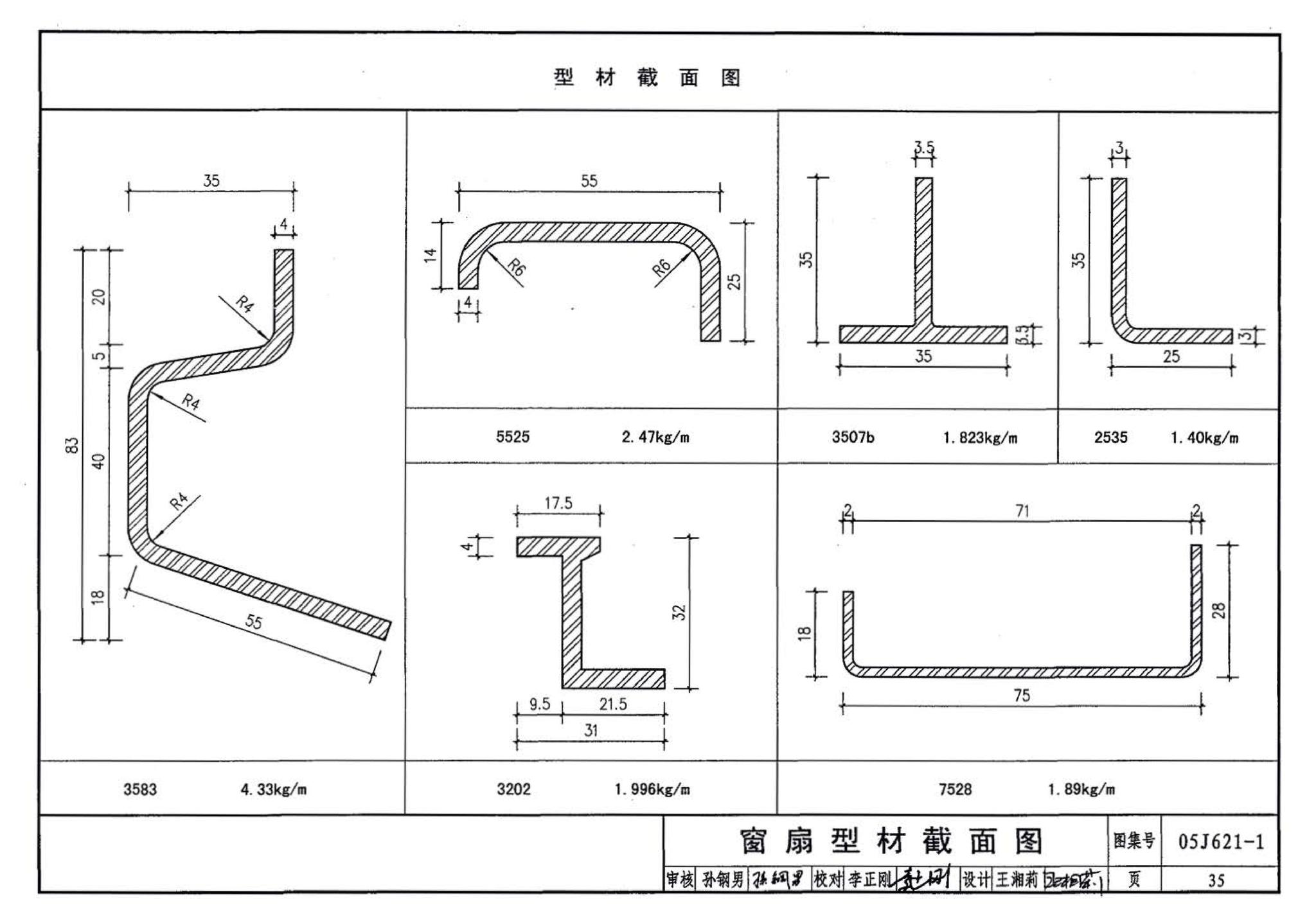 05J621-1--天窗－上悬钢天窗、中悬钢天窗、平天窗