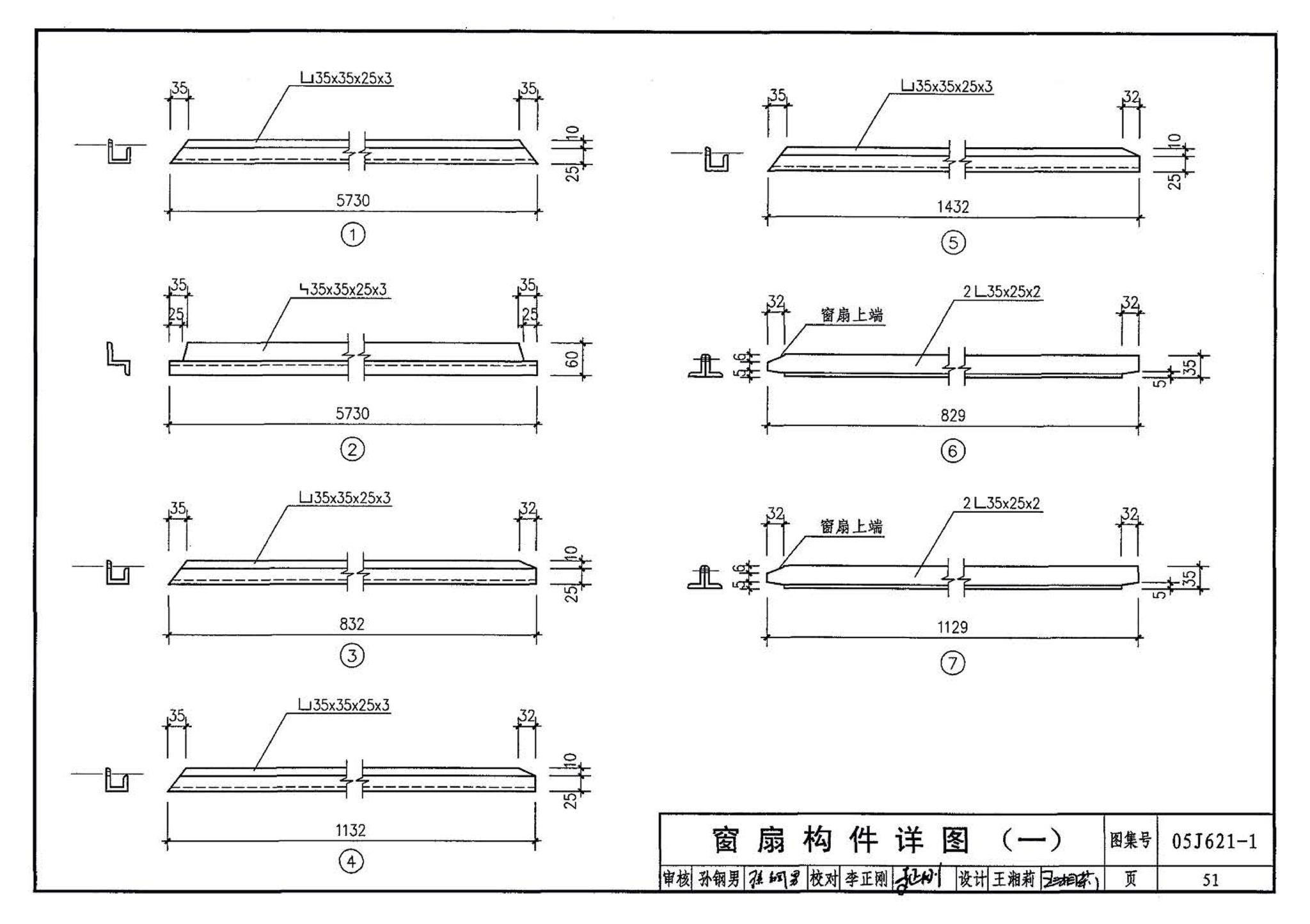 05J621-1--天窗－上悬钢天窗、中悬钢天窗、平天窗