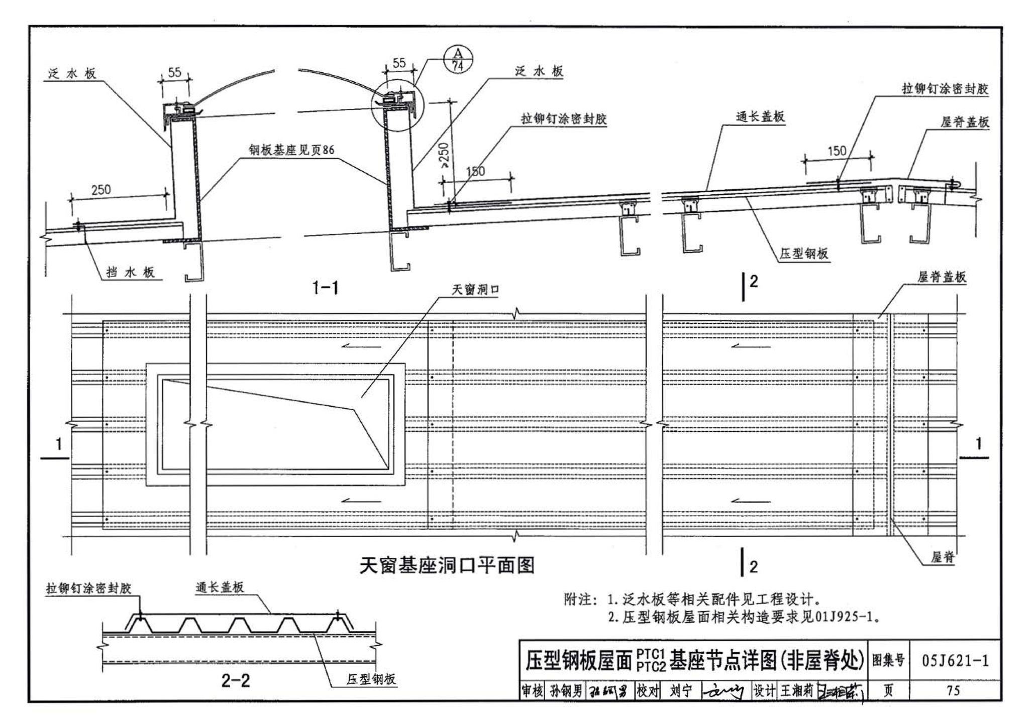 05J621-1--天窗－上悬钢天窗、中悬钢天窗、平天窗