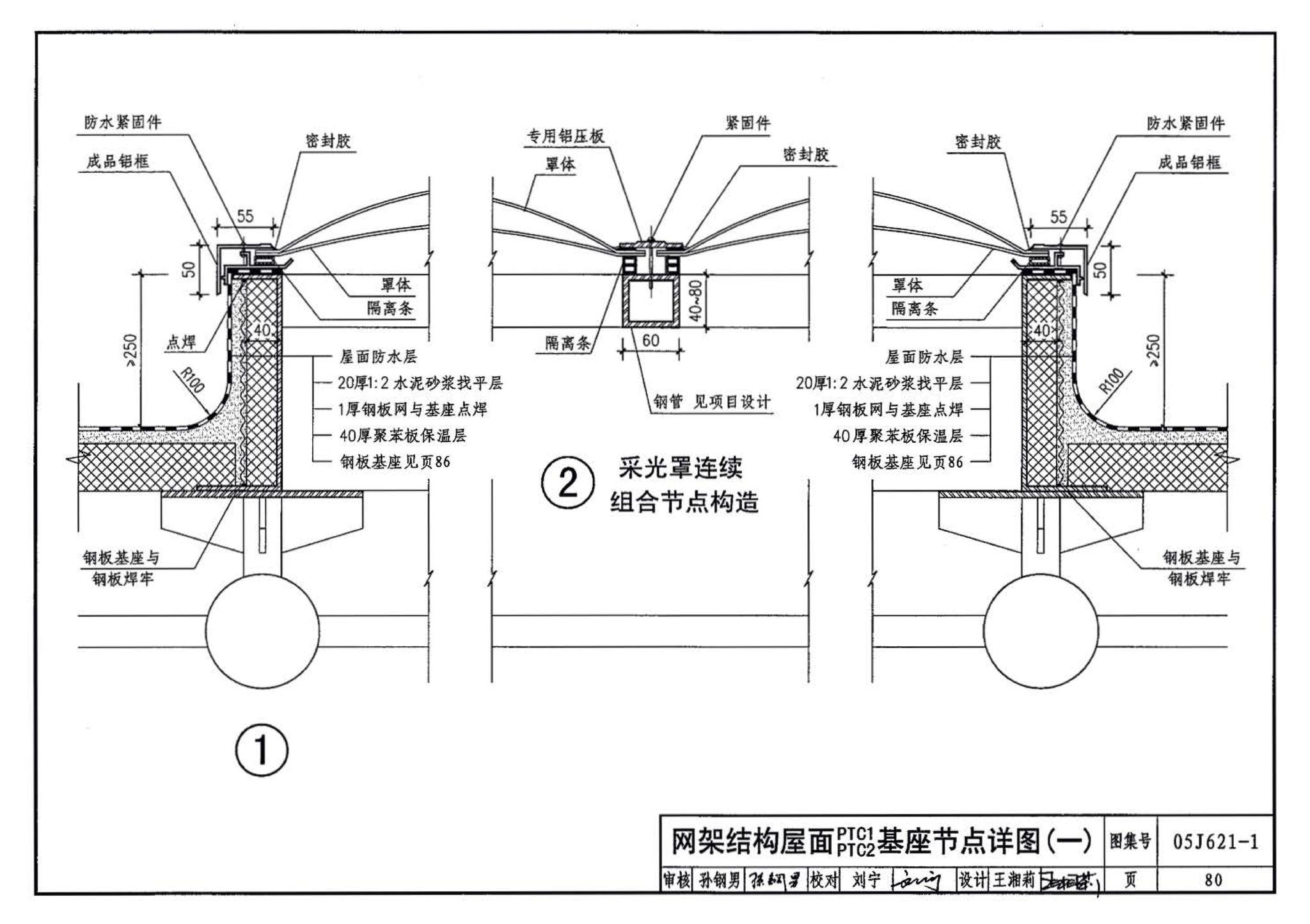 05J621-1--天窗－上悬钢天窗、中悬钢天窗、平天窗