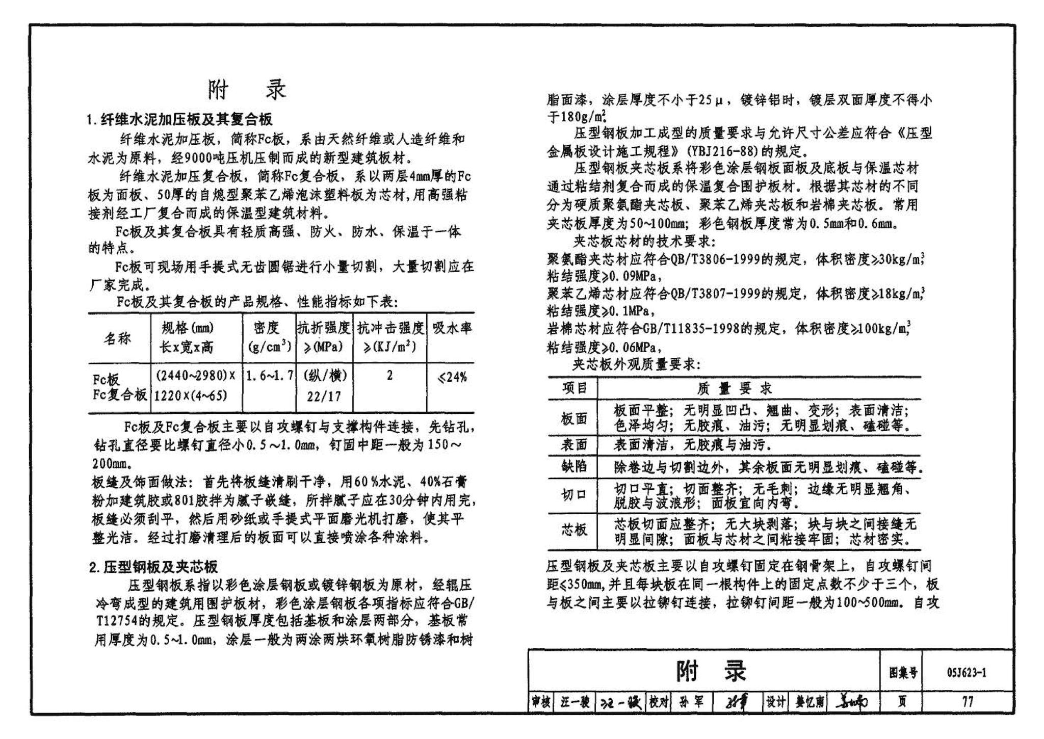 05J623-1--钢天窗架建筑构造