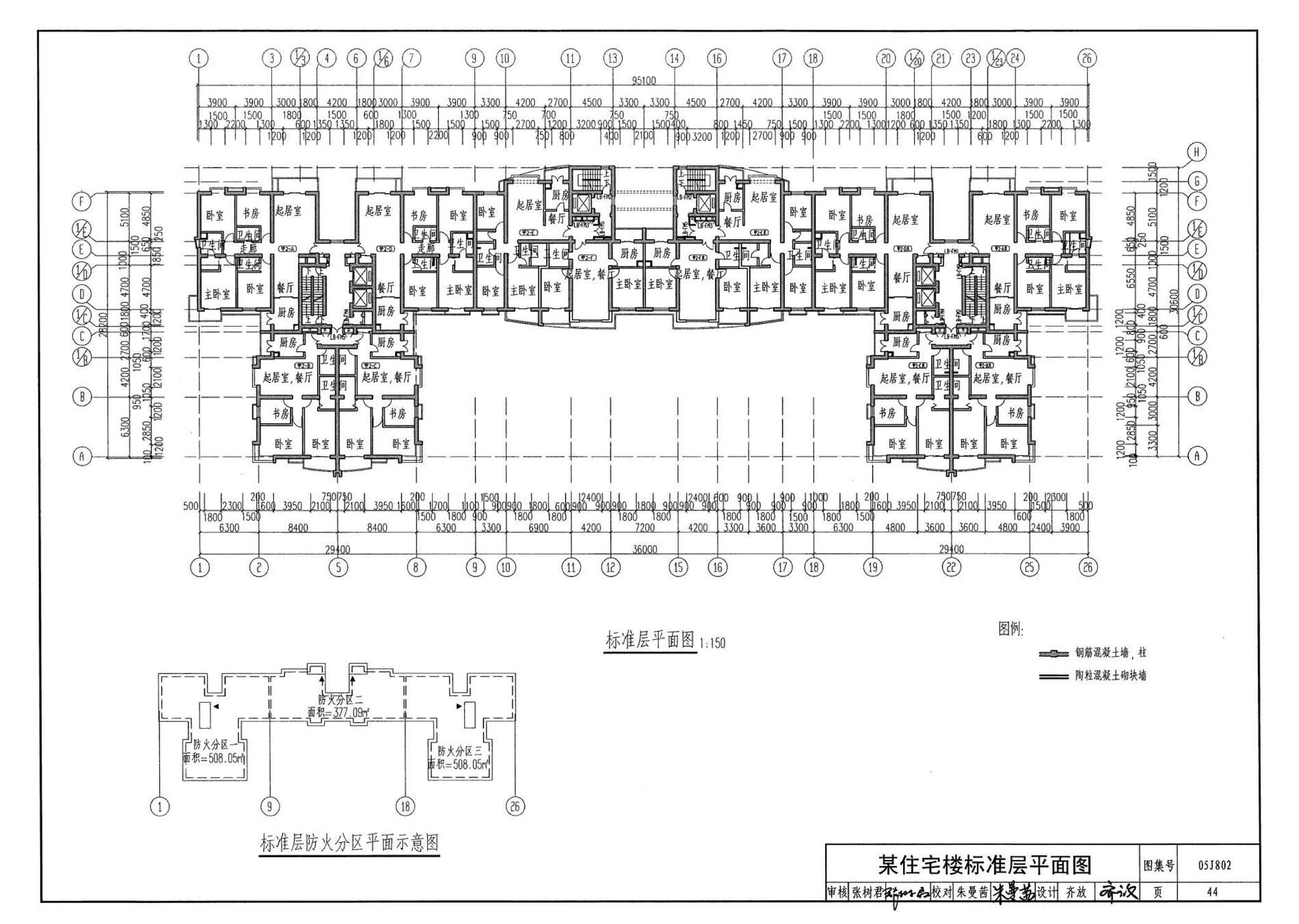 05J802--民用建筑工程建筑初步设计深度图样