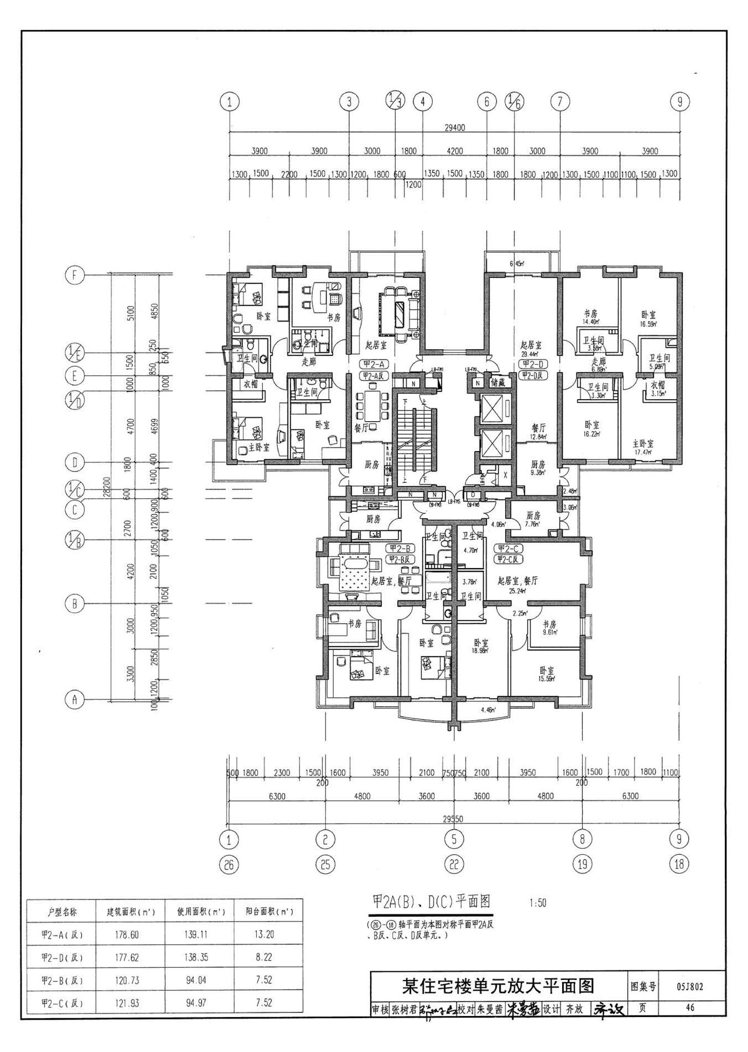 05J802--民用建筑工程建筑初步设计深度图样