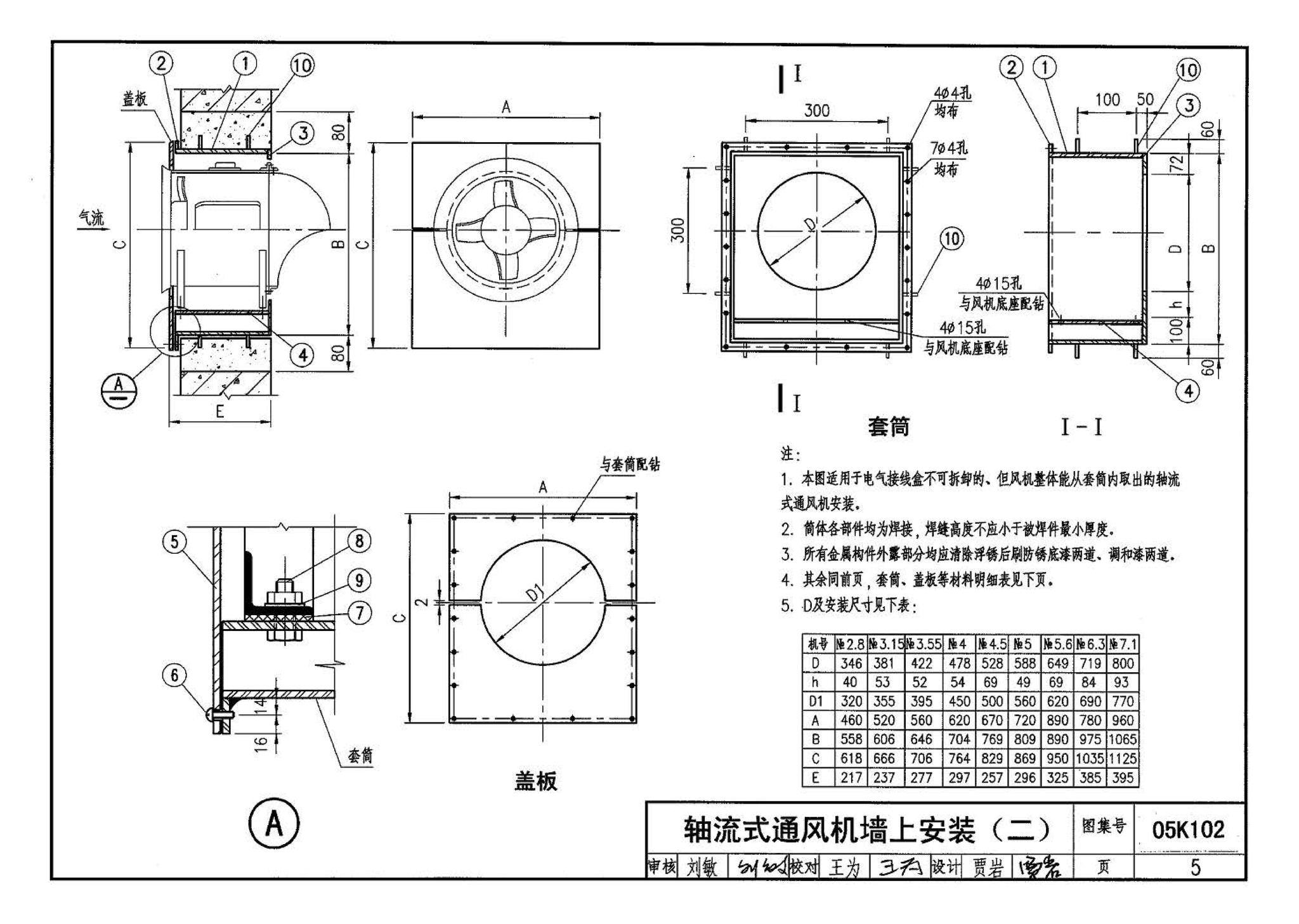 05K102--风机安装