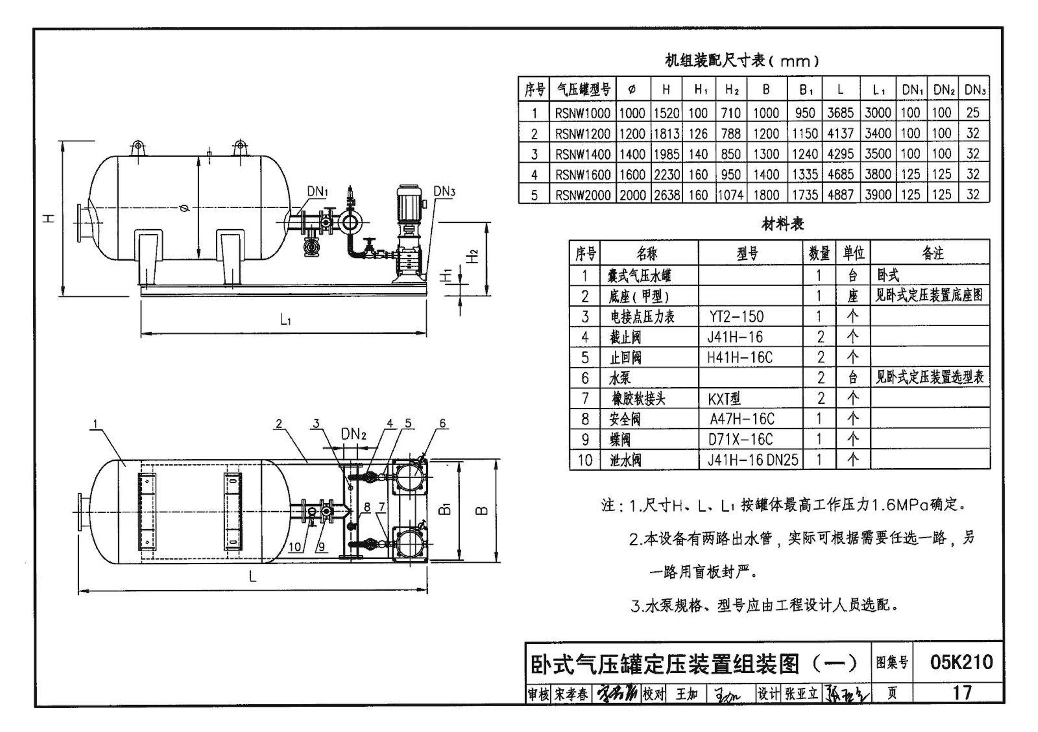 05K210--采暖空调循环水系统定压