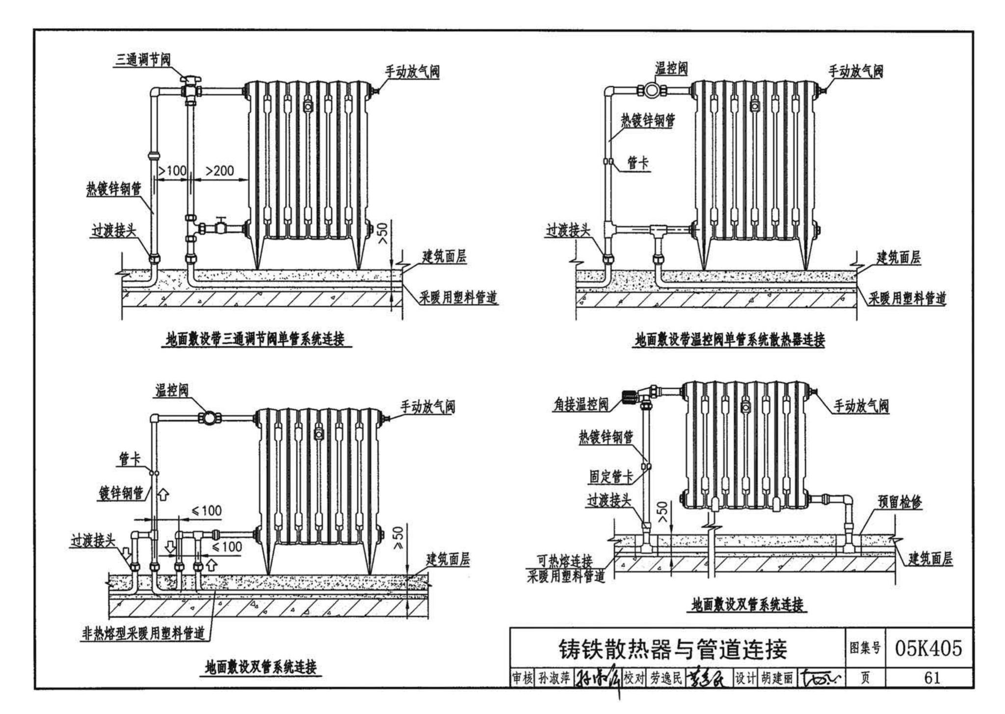 05K405--新型散热器选用与安装