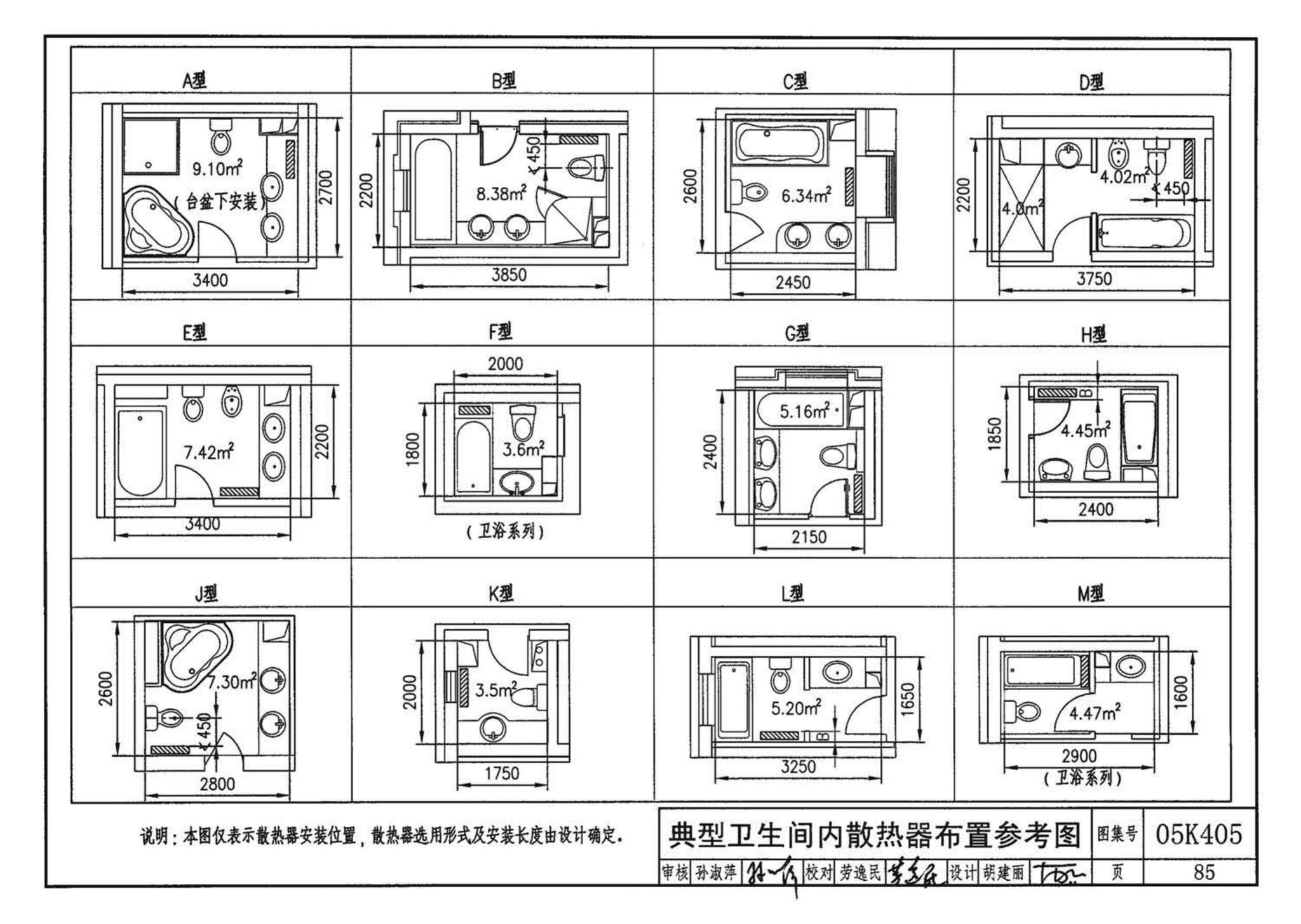 05K405--新型散热器选用与安装