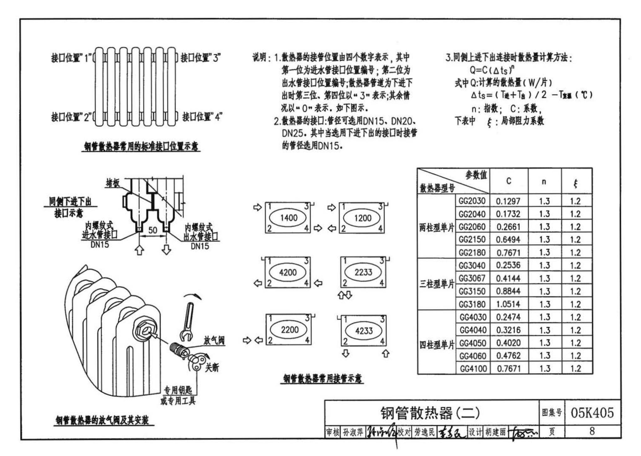 05K405--新型散热器选用与安装