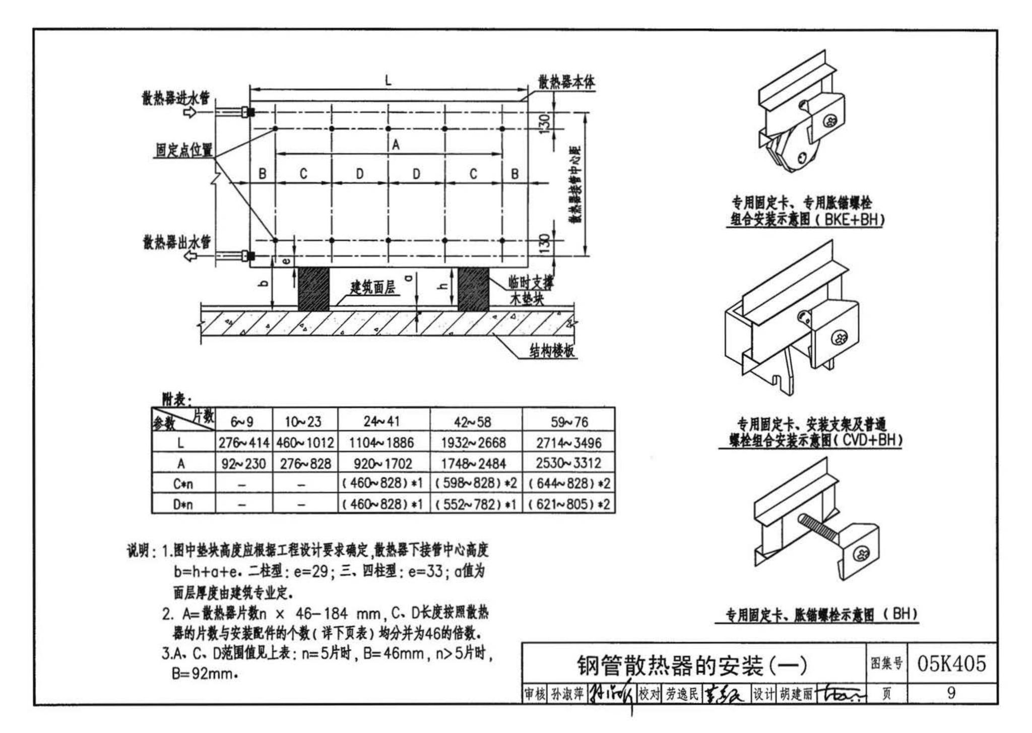 05K405--新型散热器选用与安装