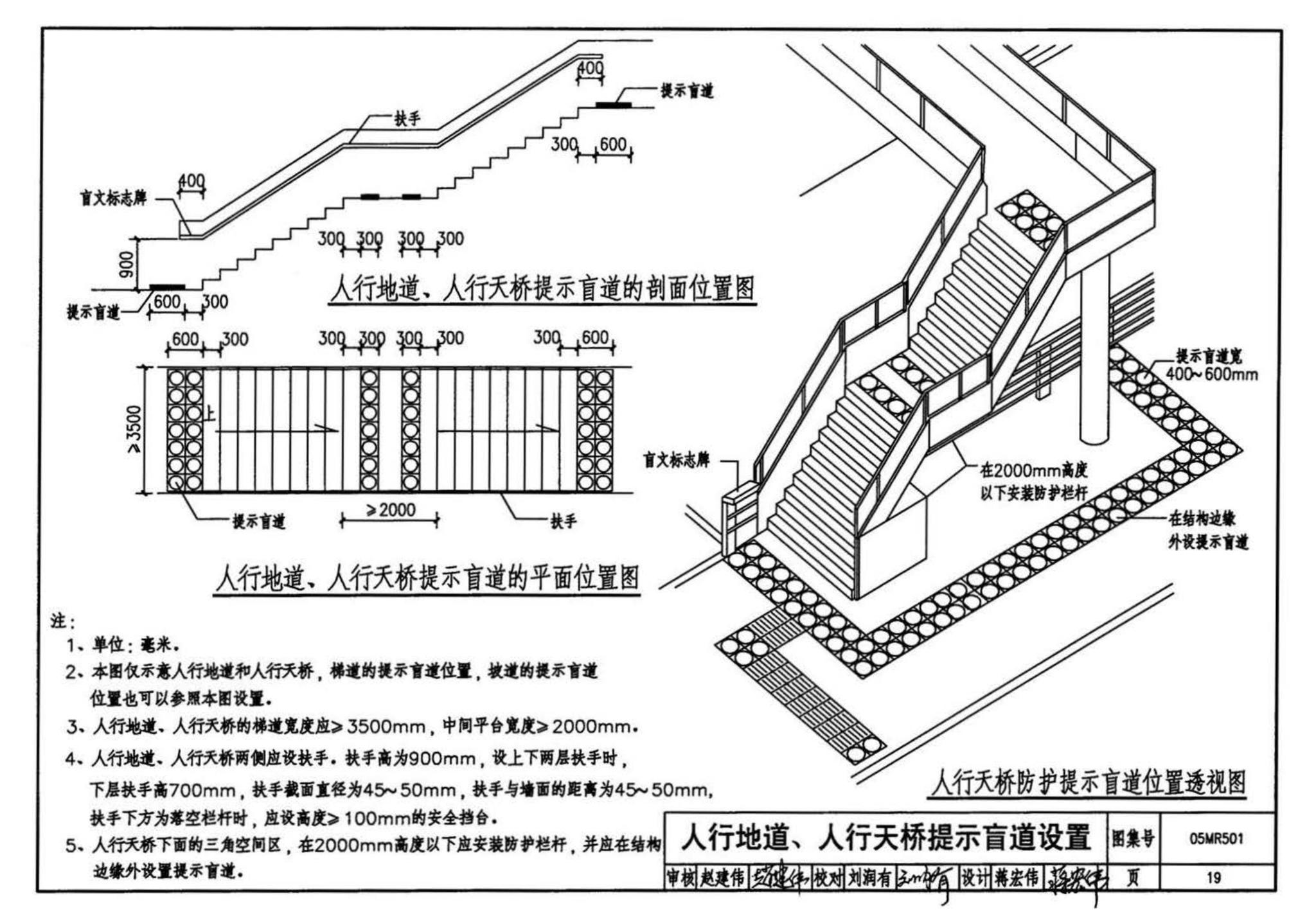 05MR501--城市道路──无障碍设计