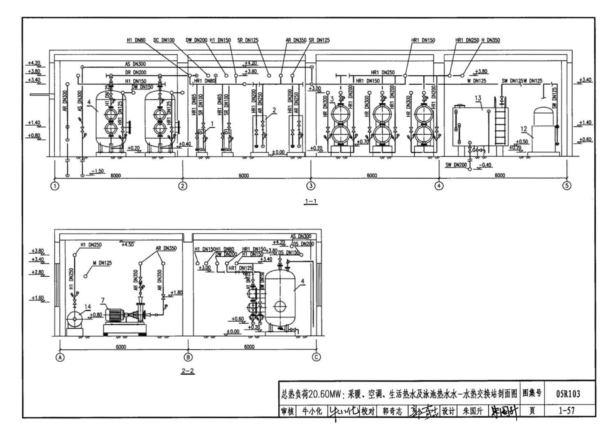 05R103--热交换站工程设计施工图集