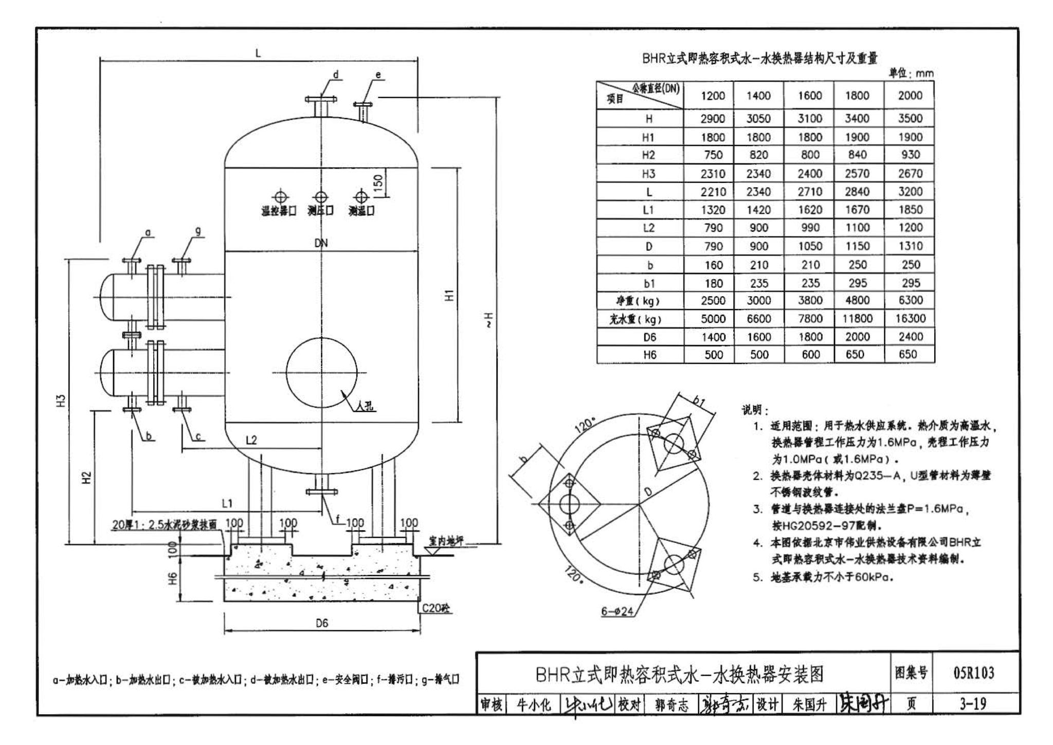 05R103--热交换站工程设计施工图集