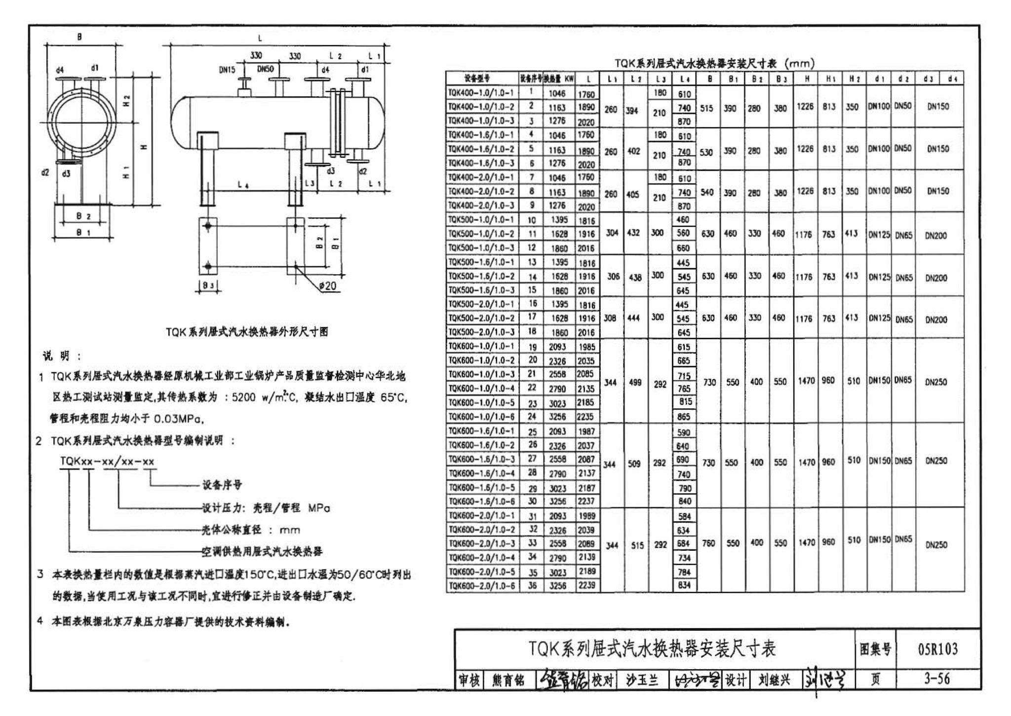 05R103--热交换站工程设计施工图集