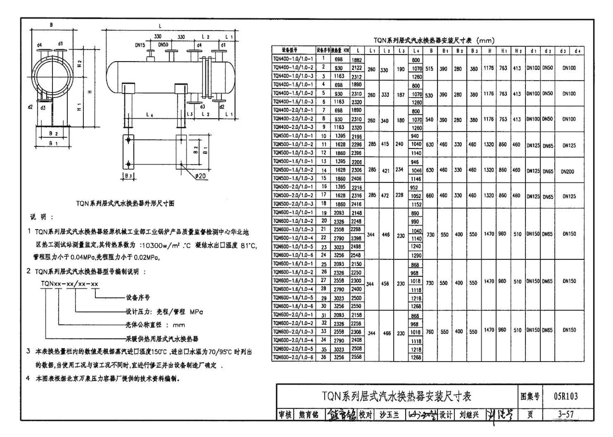 05R103--热交换站工程设计施工图集