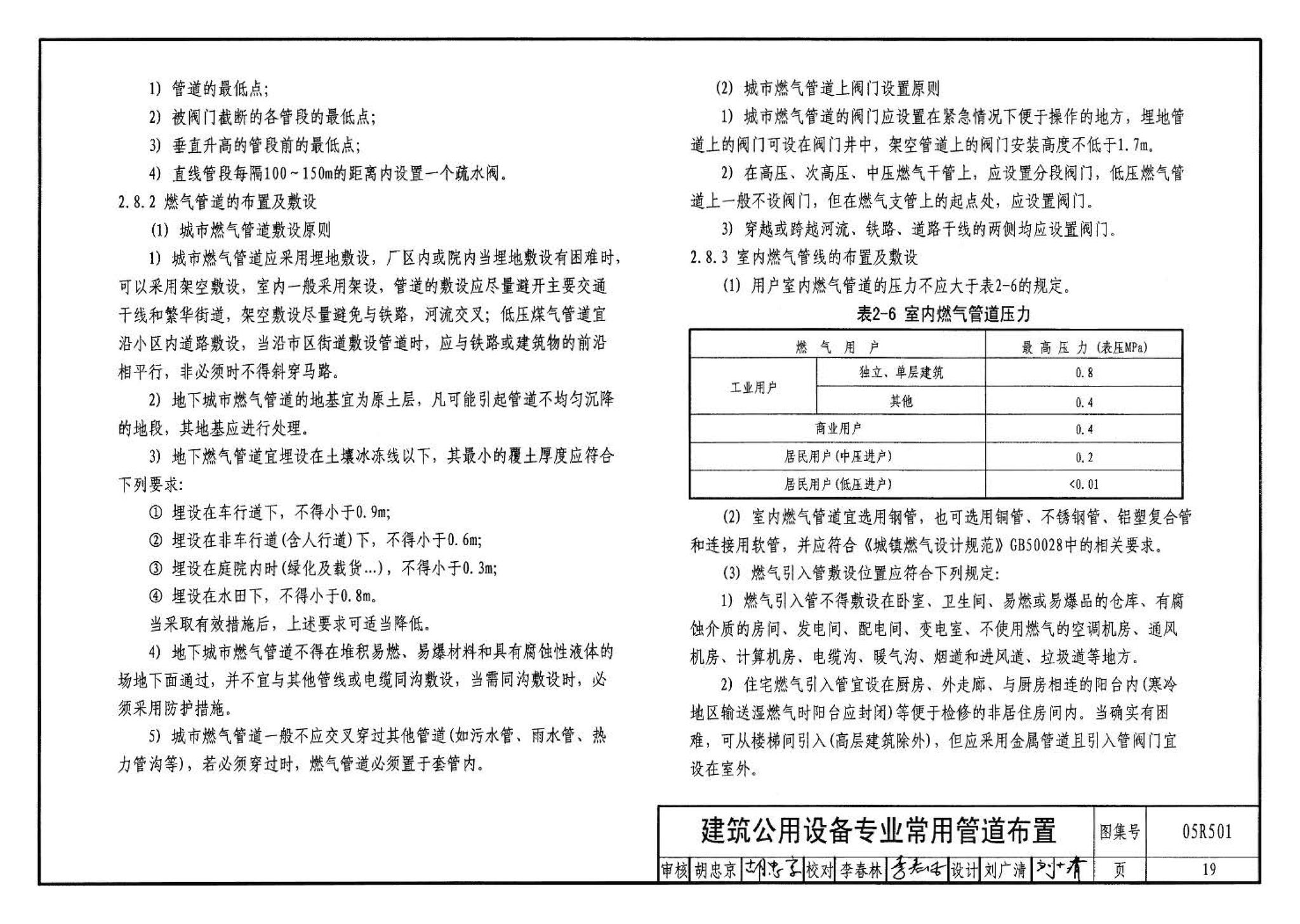 05R501--建筑公用设备专业常用压力管道设计