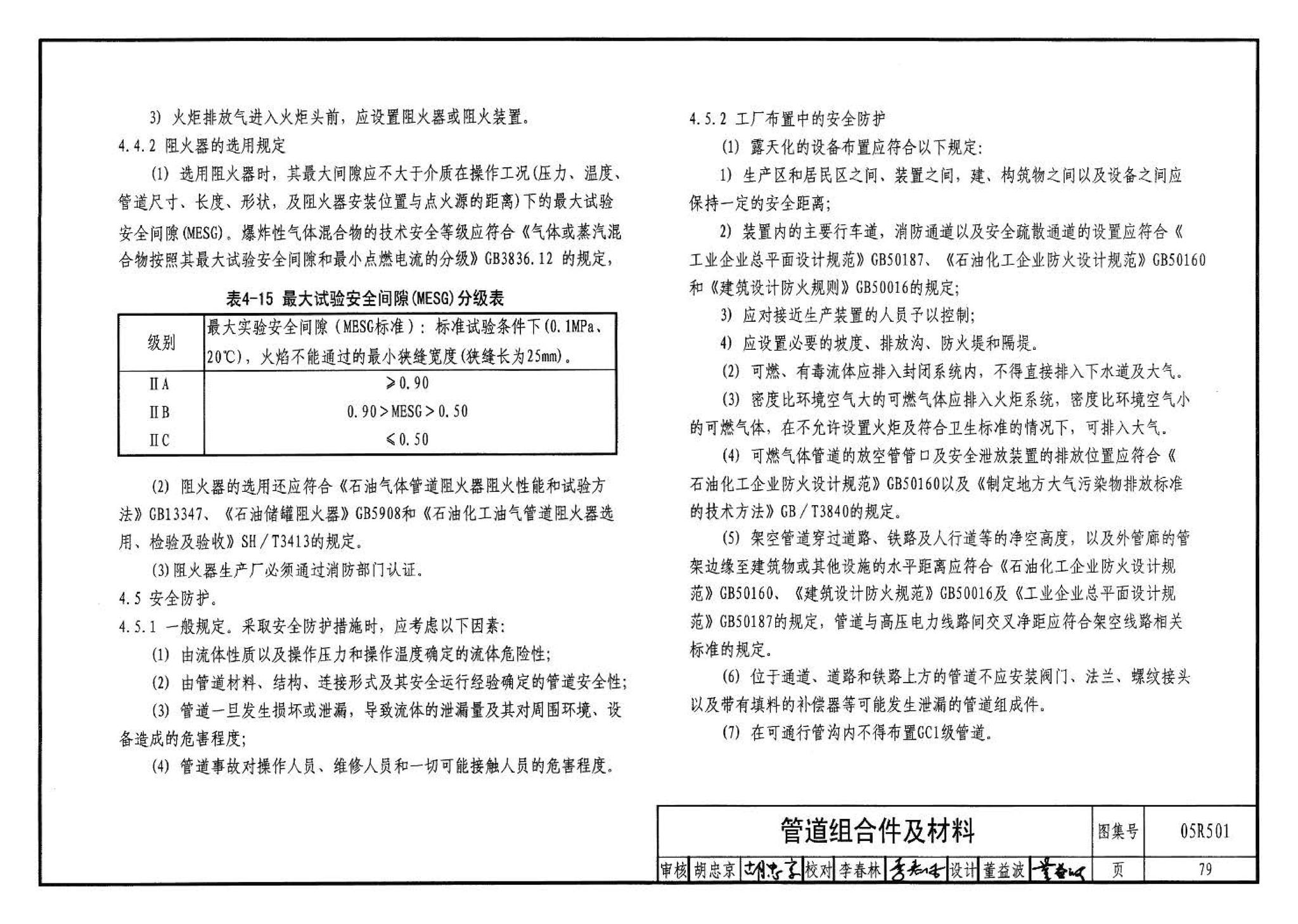 05R501--建筑公用设备专业常用压力管道设计