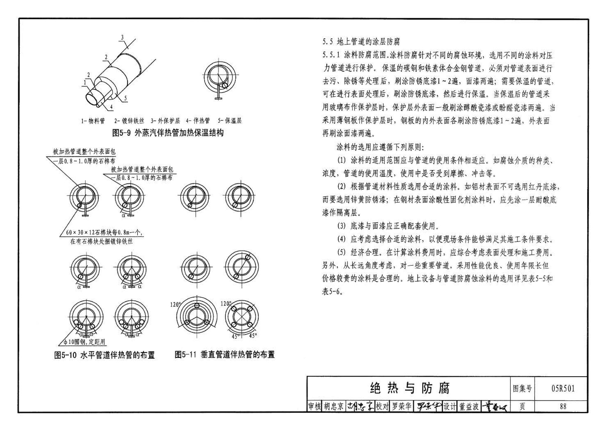 05R501--建筑公用设备专业常用压力管道设计