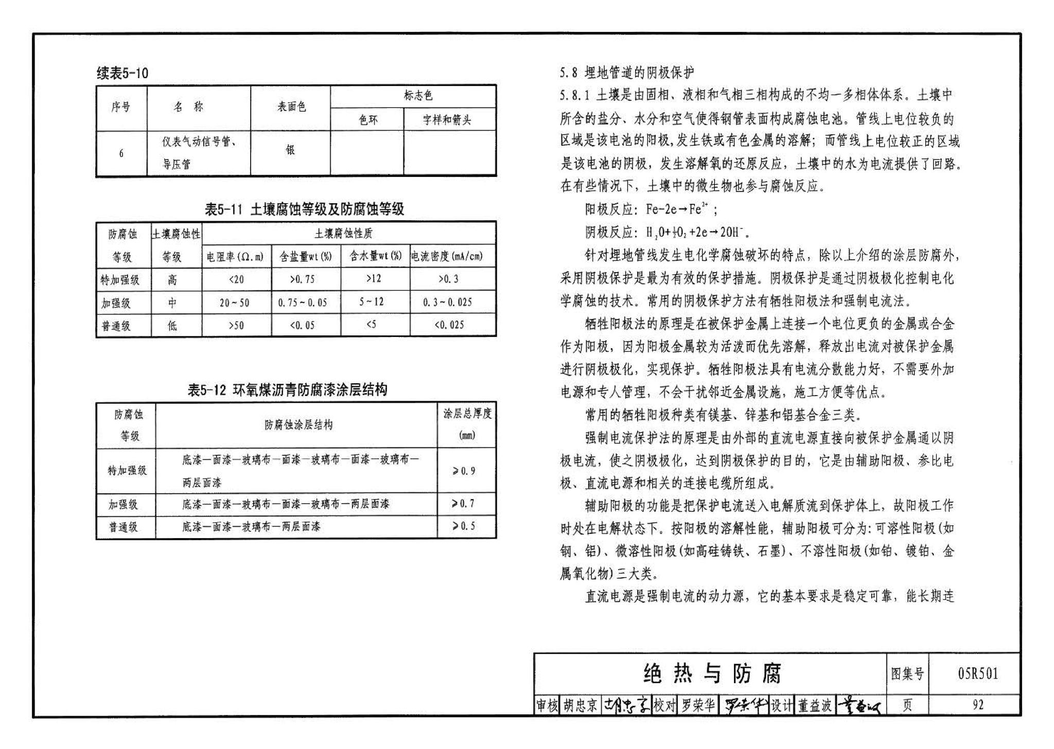 05R501--建筑公用设备专业常用压力管道设计