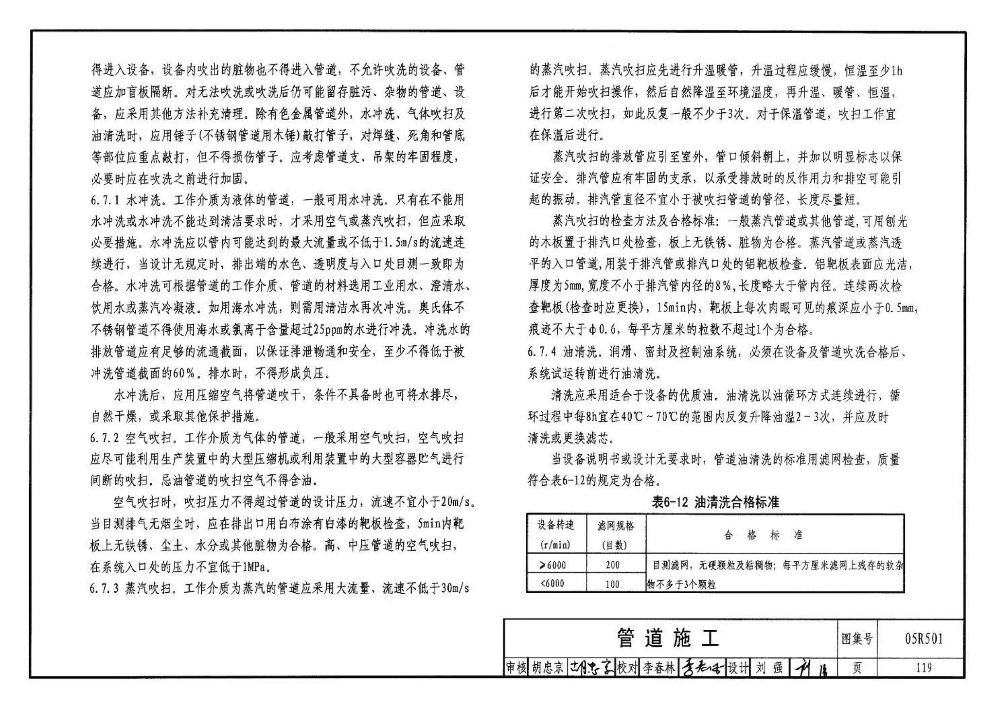 05R501--建筑公用设备专业常用压力管道设计