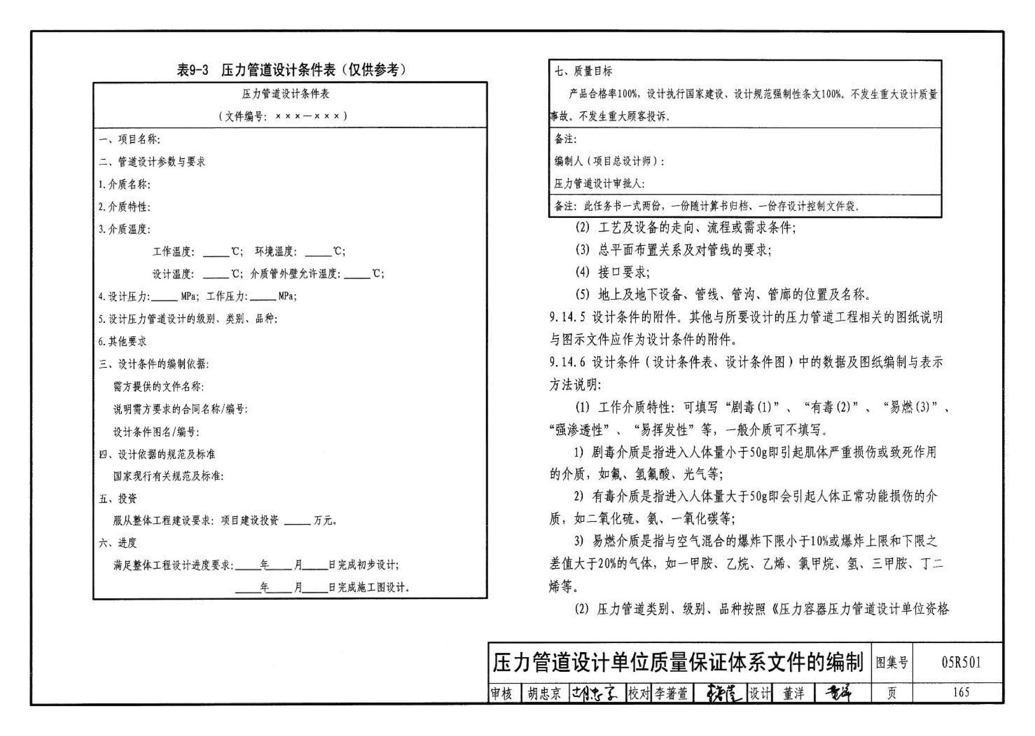 05R501--建筑公用设备专业常用压力管道设计