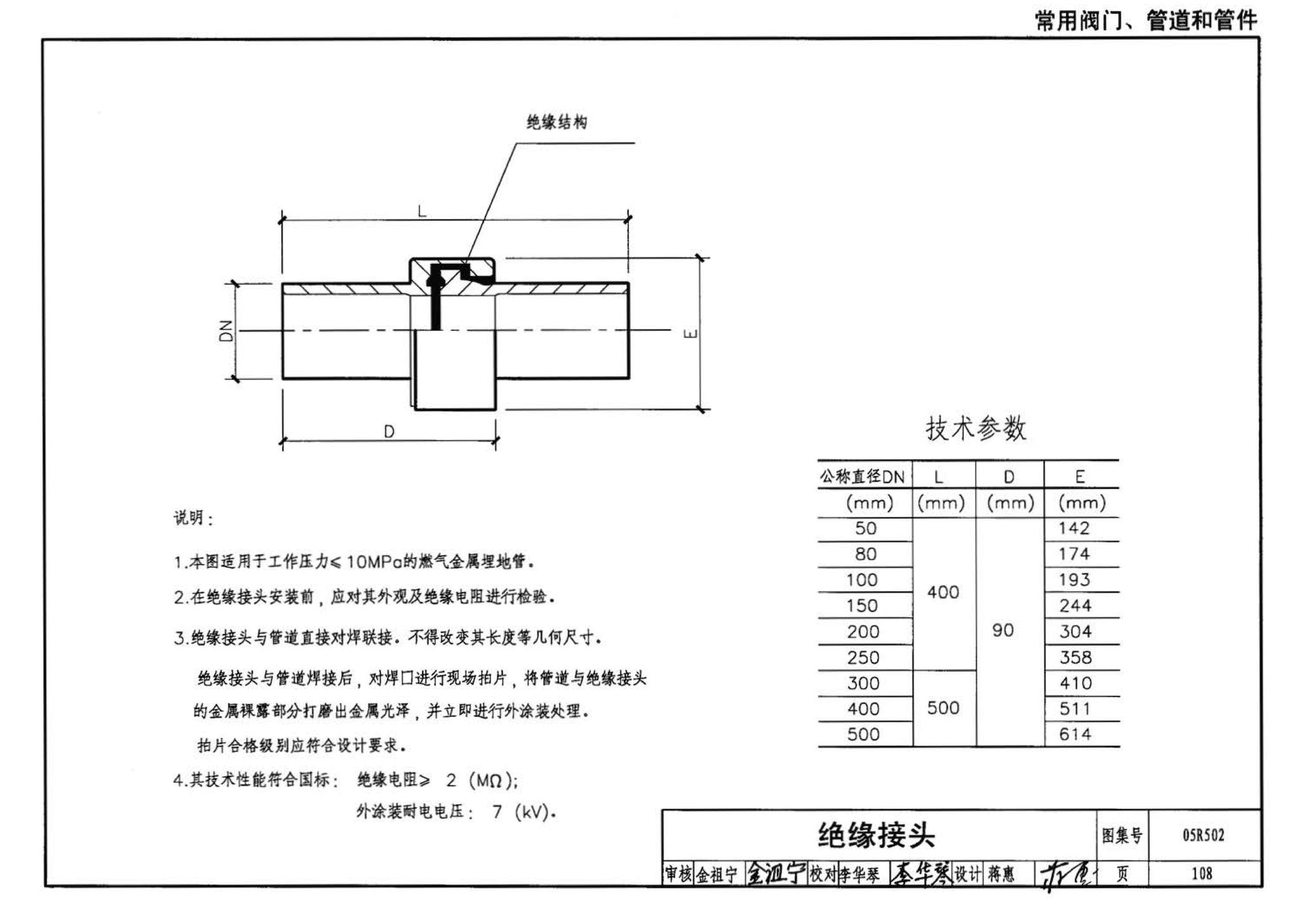 05R502--燃气工程设计施工