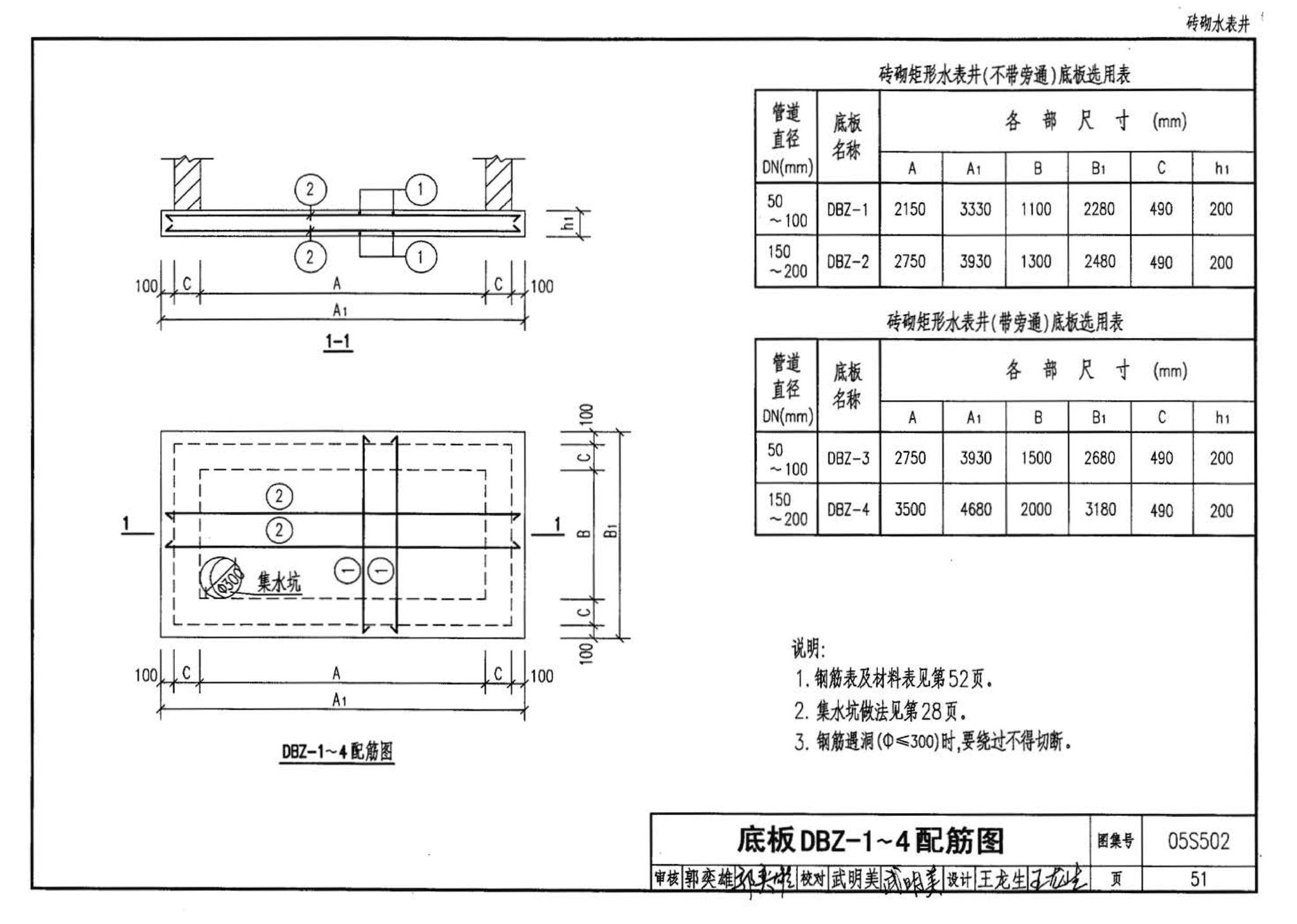 05S502--室外给水管道附属构筑物