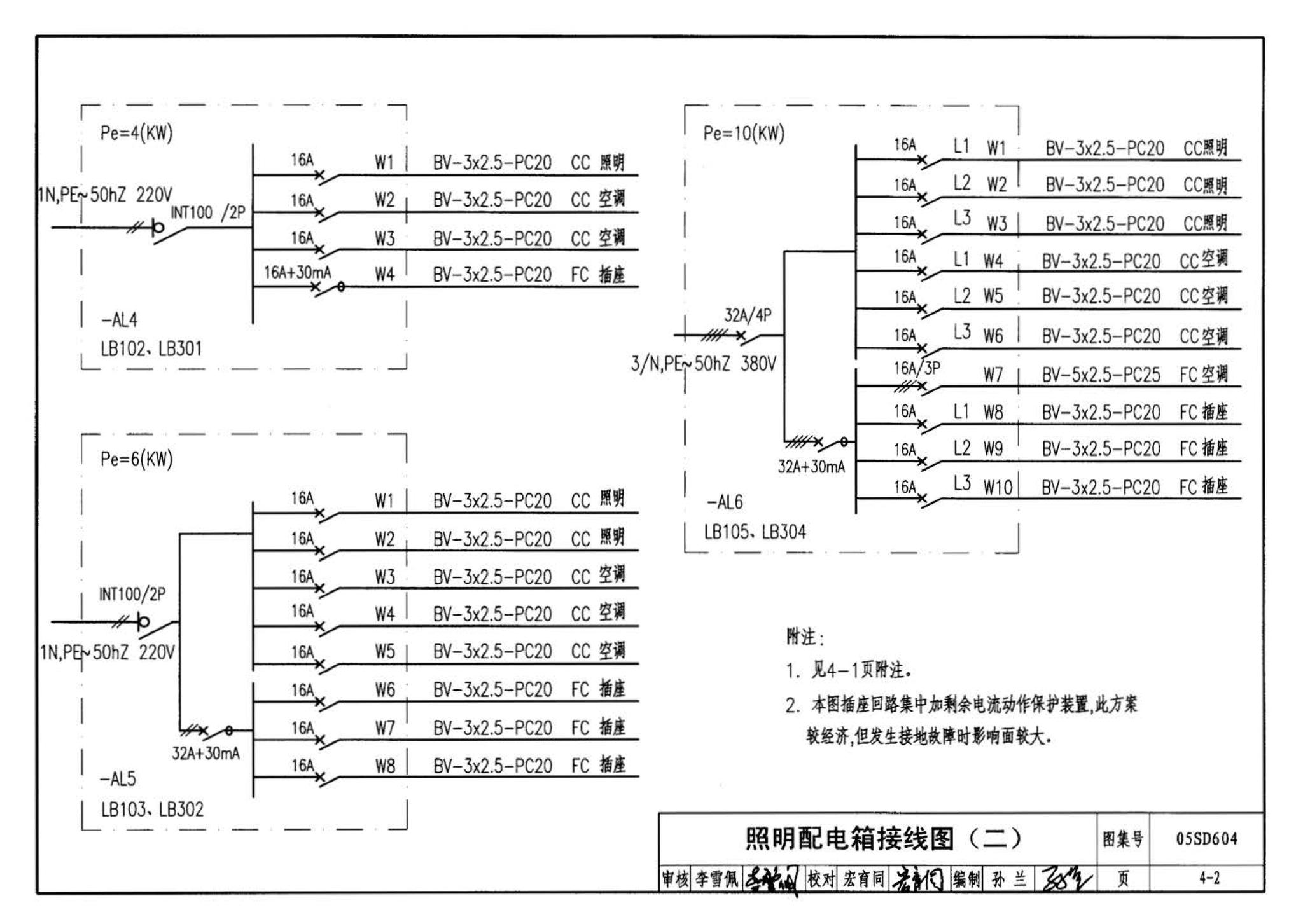 05SD604--小城镇住宅电气设计与安装