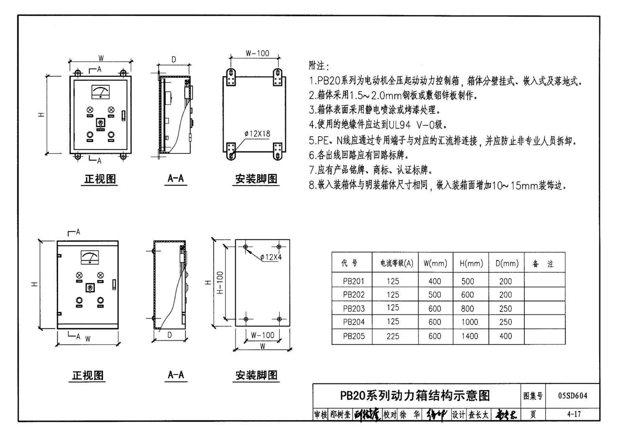 05SD604--小城镇住宅电气设计与安装