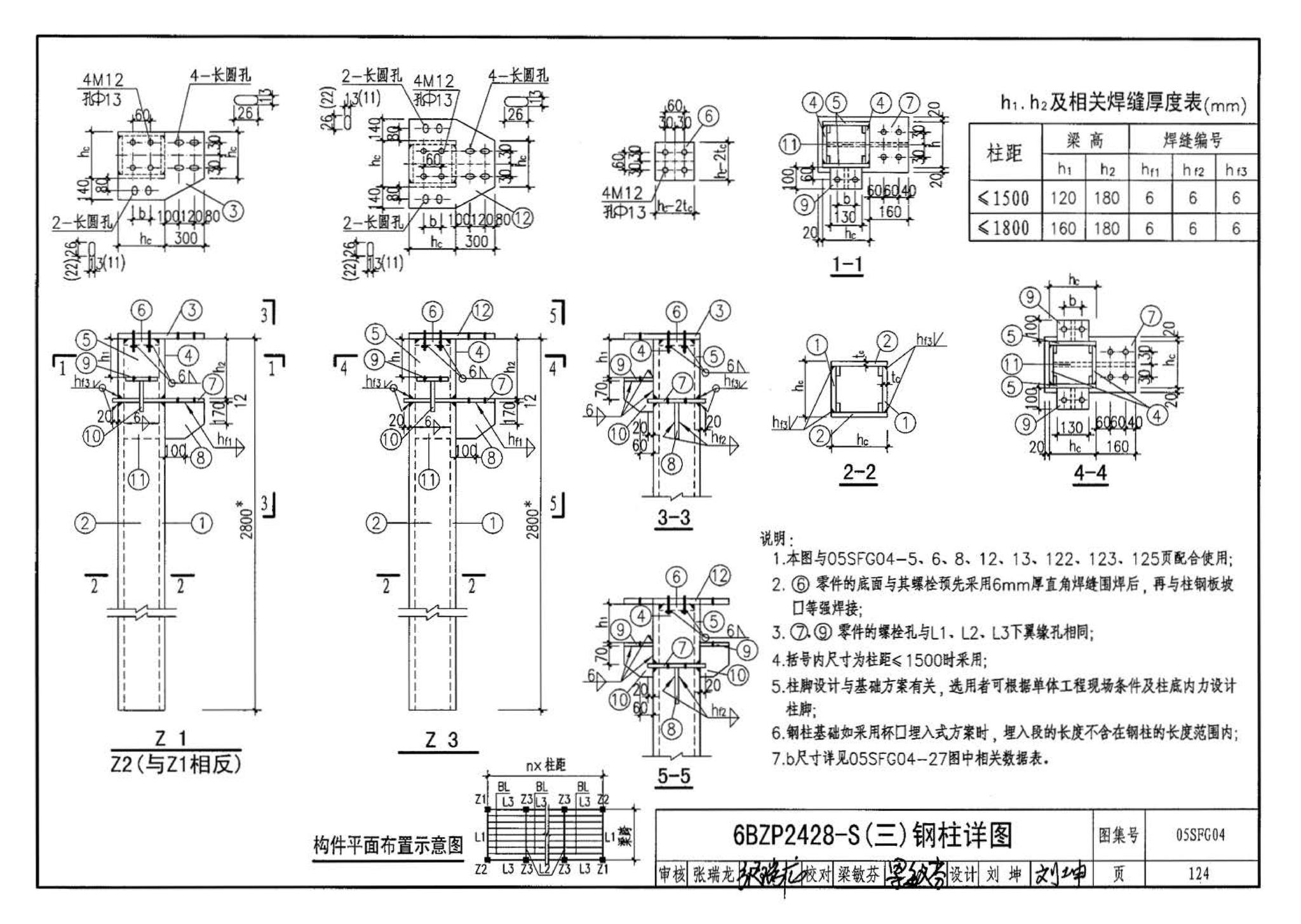 05SFJ05、05SFG04--防空地下室室外出入口部钢结构装配式防倒塌棚架 建筑、结构(设计、加工)合订本