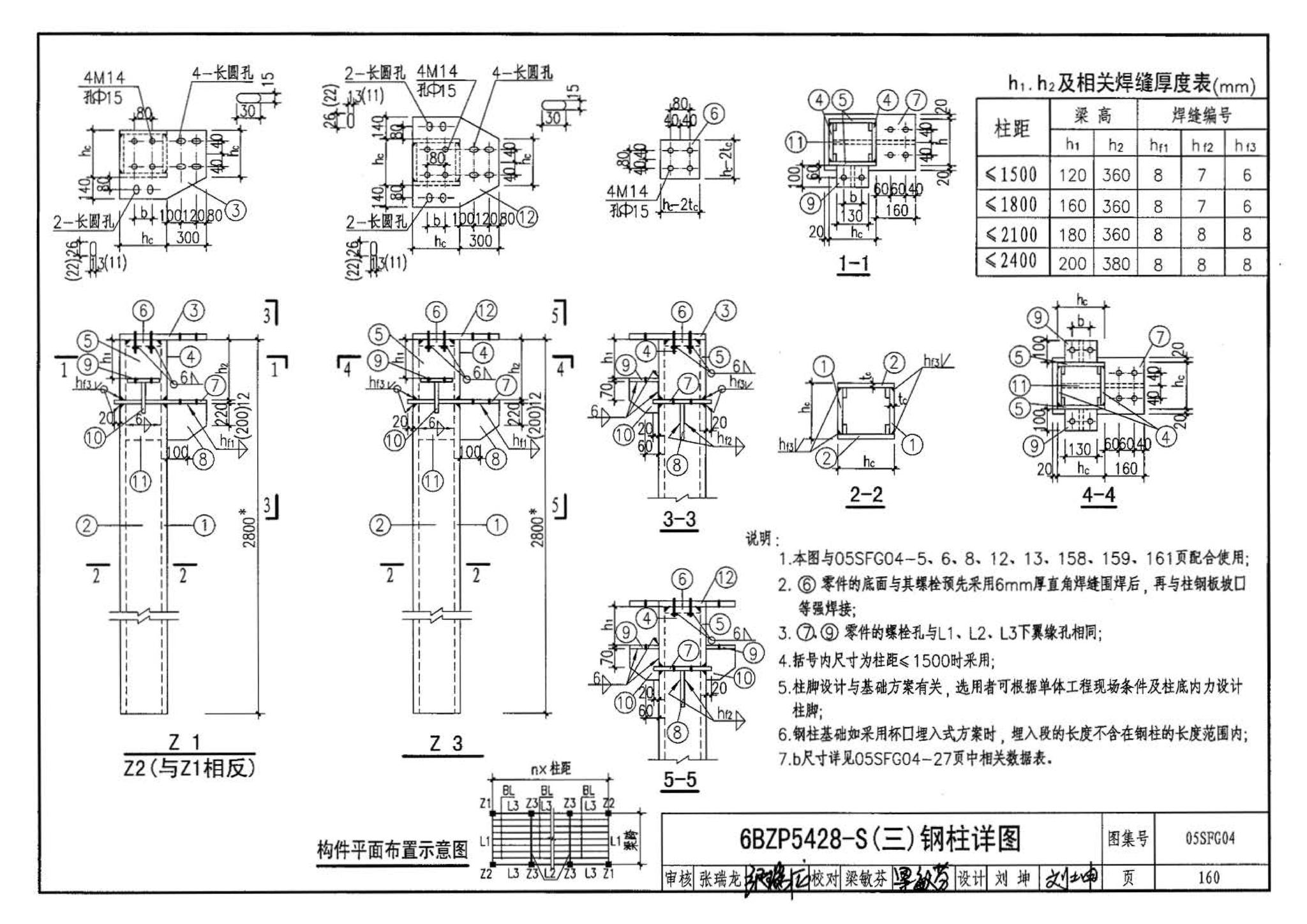 05SFJ05、05SFG04--防空地下室室外出入口部钢结构装配式防倒塌棚架 建筑、结构(设计、加工)合订本