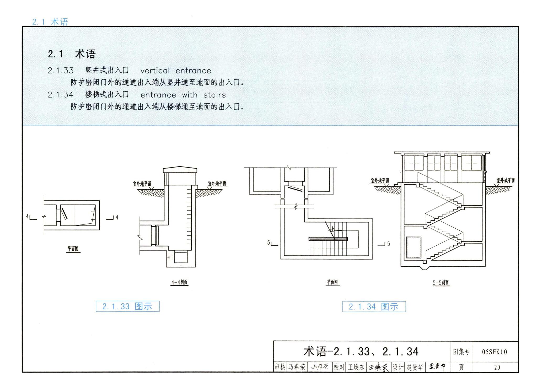 05SFK10--《人民防空地下室设计规范》图示－通风专业